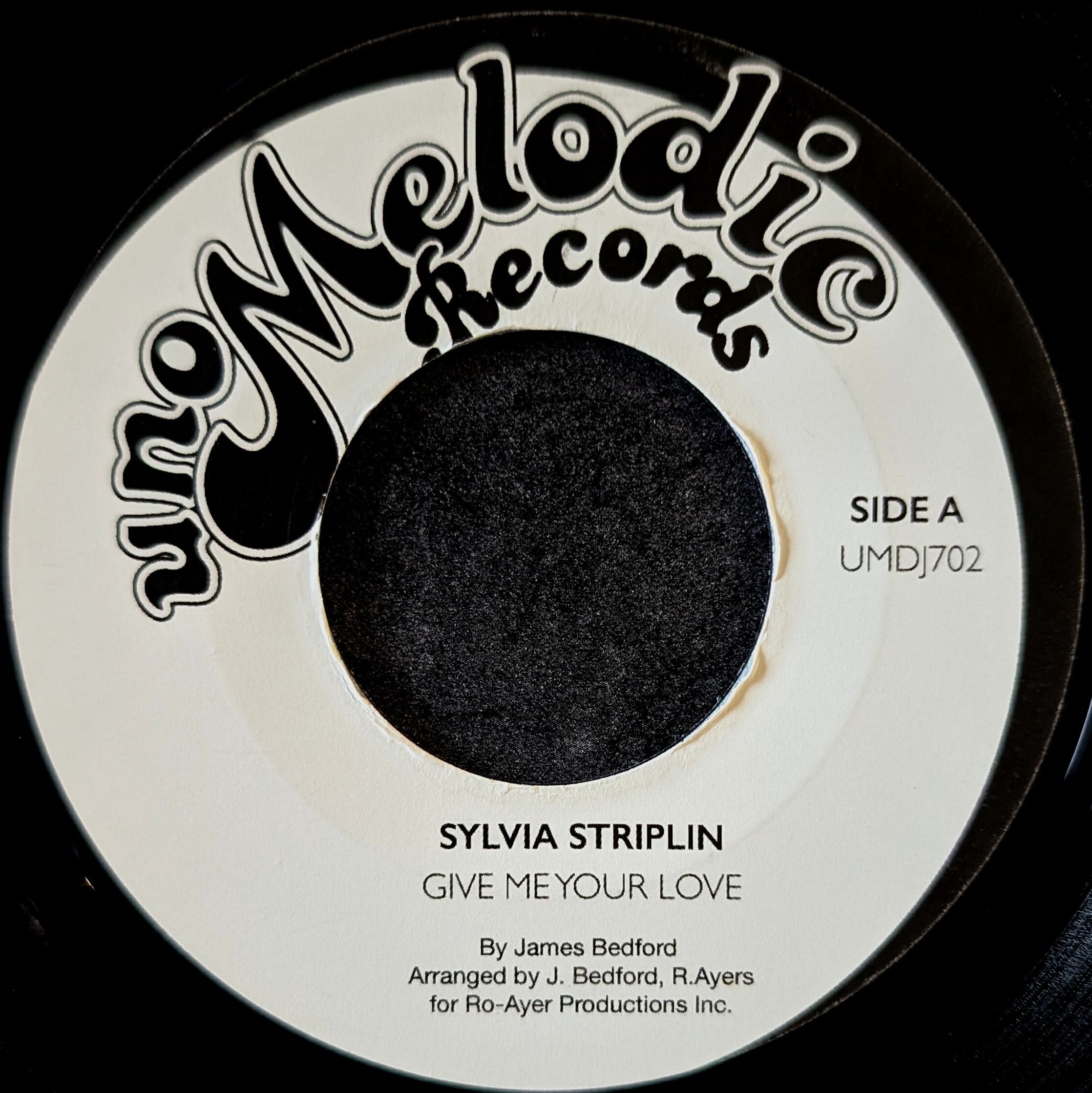 Sylvia Striplin-Give me your love/You can't turn me away