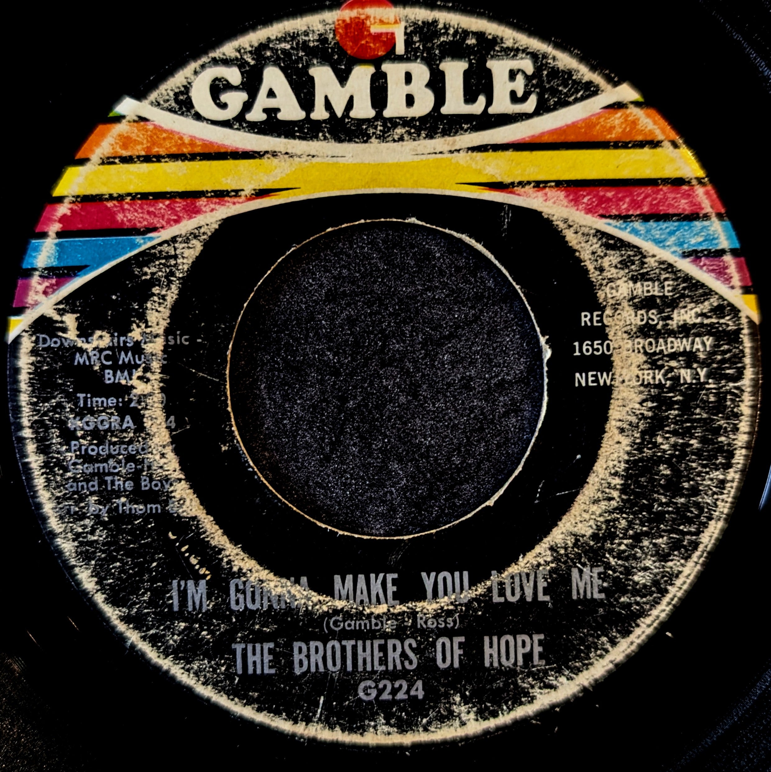 The Brothers of hope-I'm gonna make you love me/Nickol Nickol