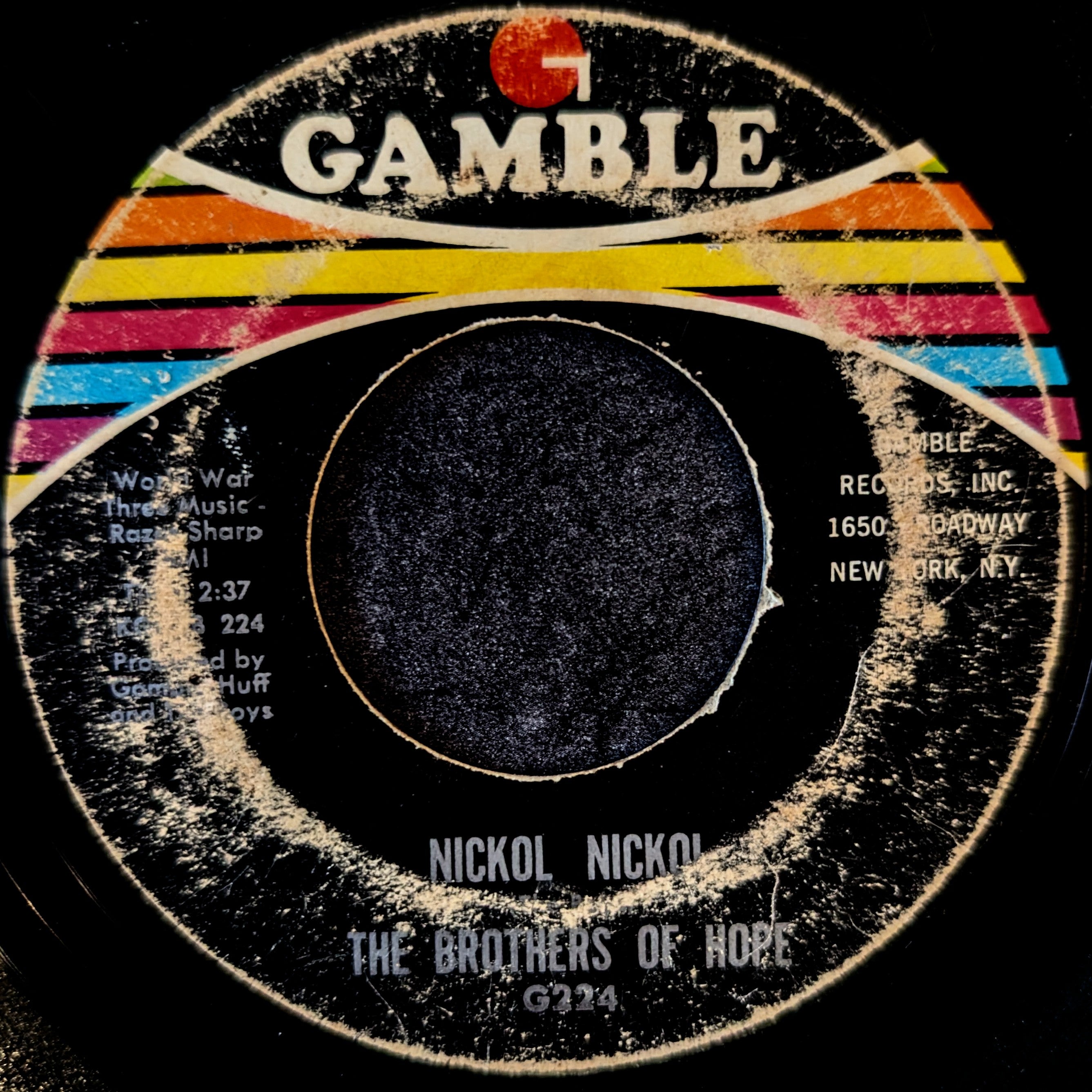 The Brothers of hope-I'm gonna make you love me/Nickol Nickol