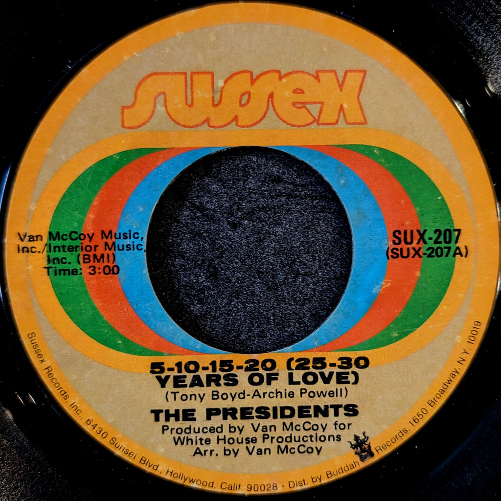 The Presidents-5-10-15-20(25-30 year of love)/I'm still dancing