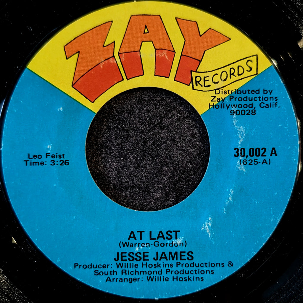 Jesse James-At last/I know I'll never find another one