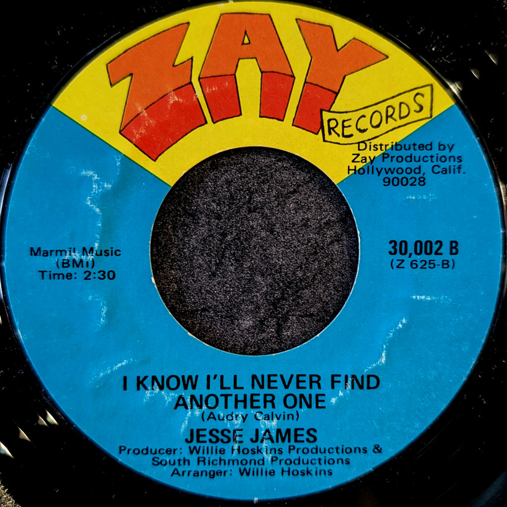 Jesse James-At last/I know I'll never find another one