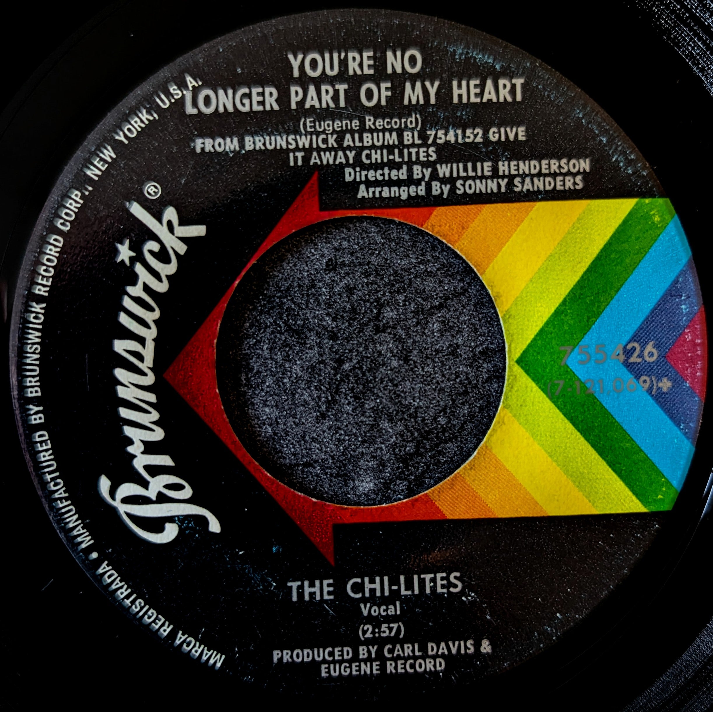 The Chi-Lites-24 hours of sadness/You're no longer part of my heart