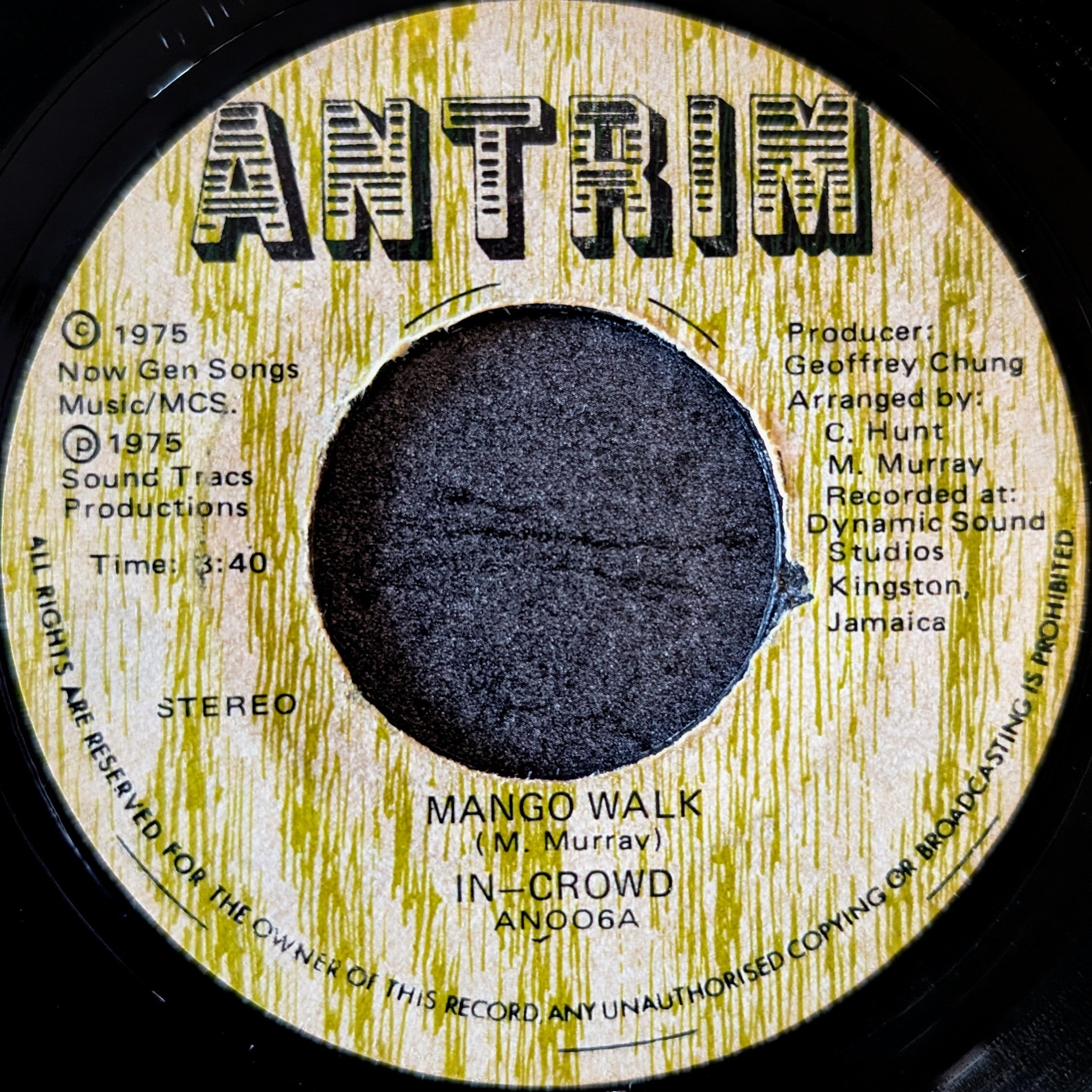 In-Crowd-Mango Walk/Beefy