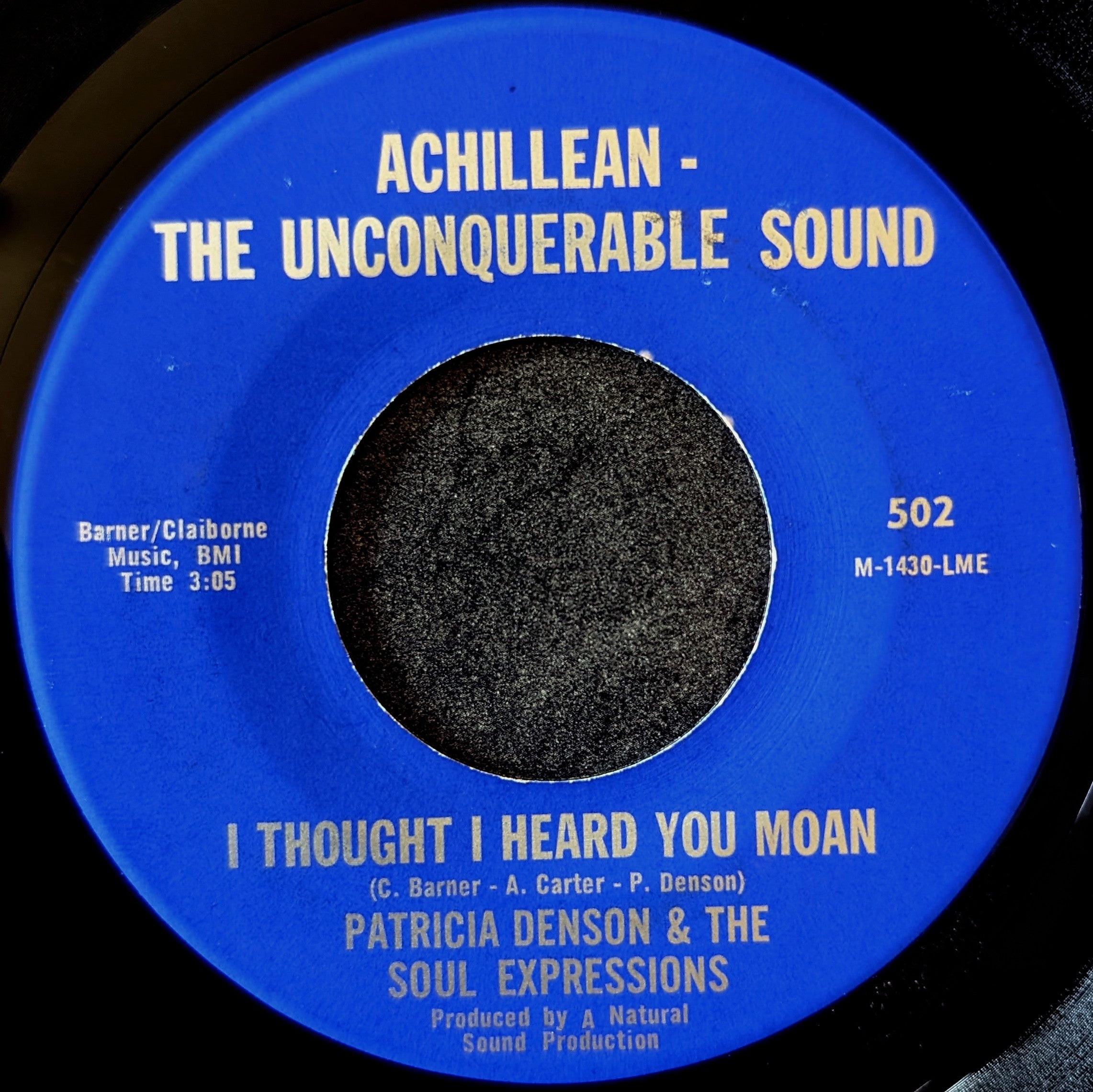 Patricia Denson & The soul expression-Home from vietnam/I thought I heard you moan