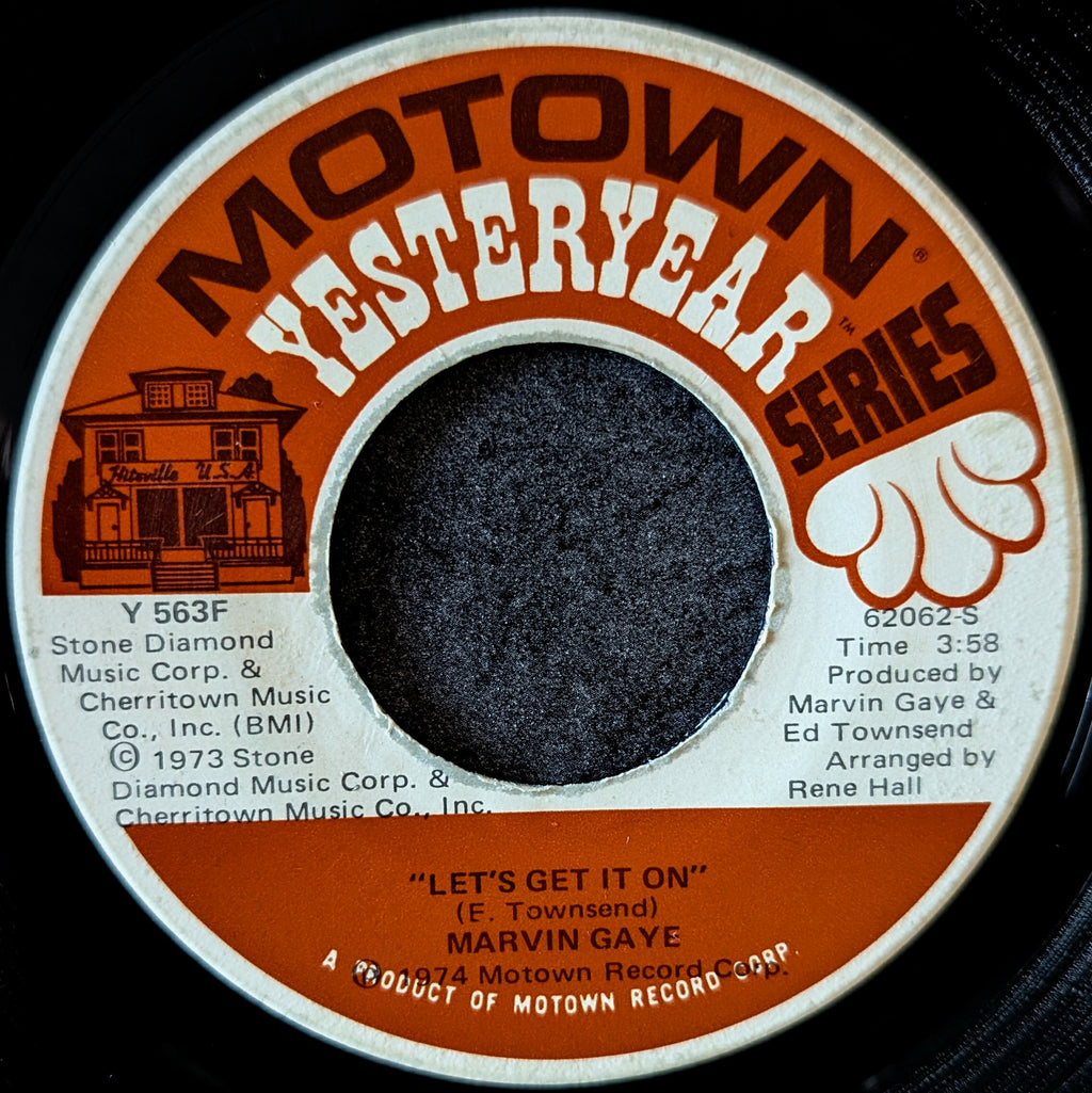 Marvin Gaye-Let's get it on/Trouble man