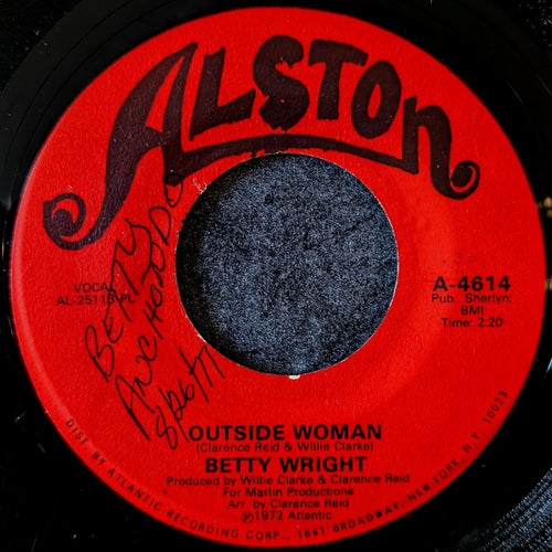 Betty Wright - Babysitter / Outside Woman