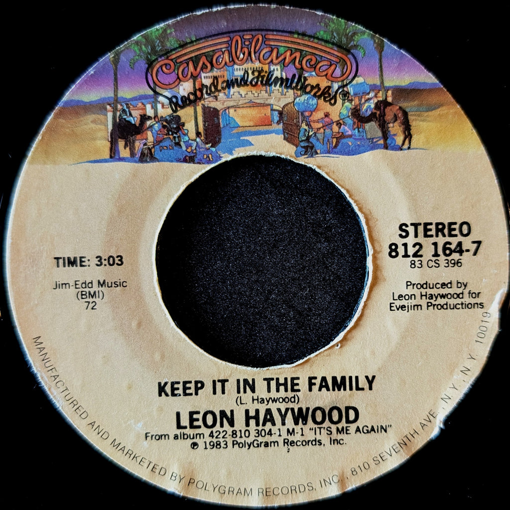 Leon Haywood-I'm out to catch/Keep it in the family