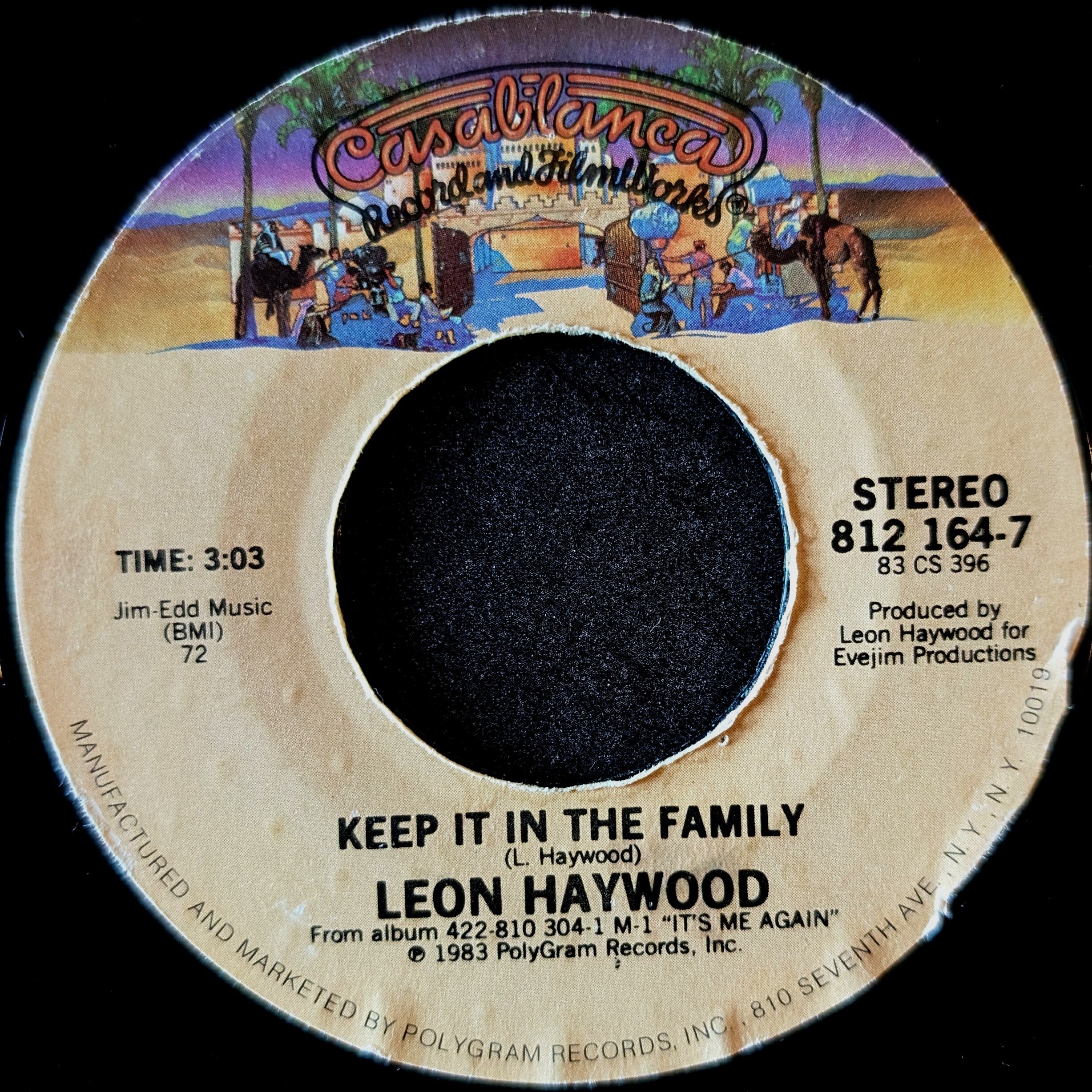 Leon Haywood-I'm out to catch/Keep it in the family