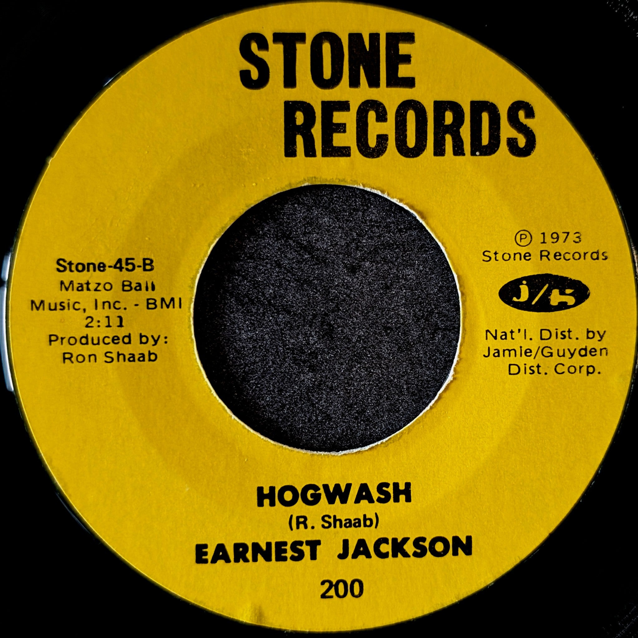 Earnest Jackson-Love and happiness/Hogwash