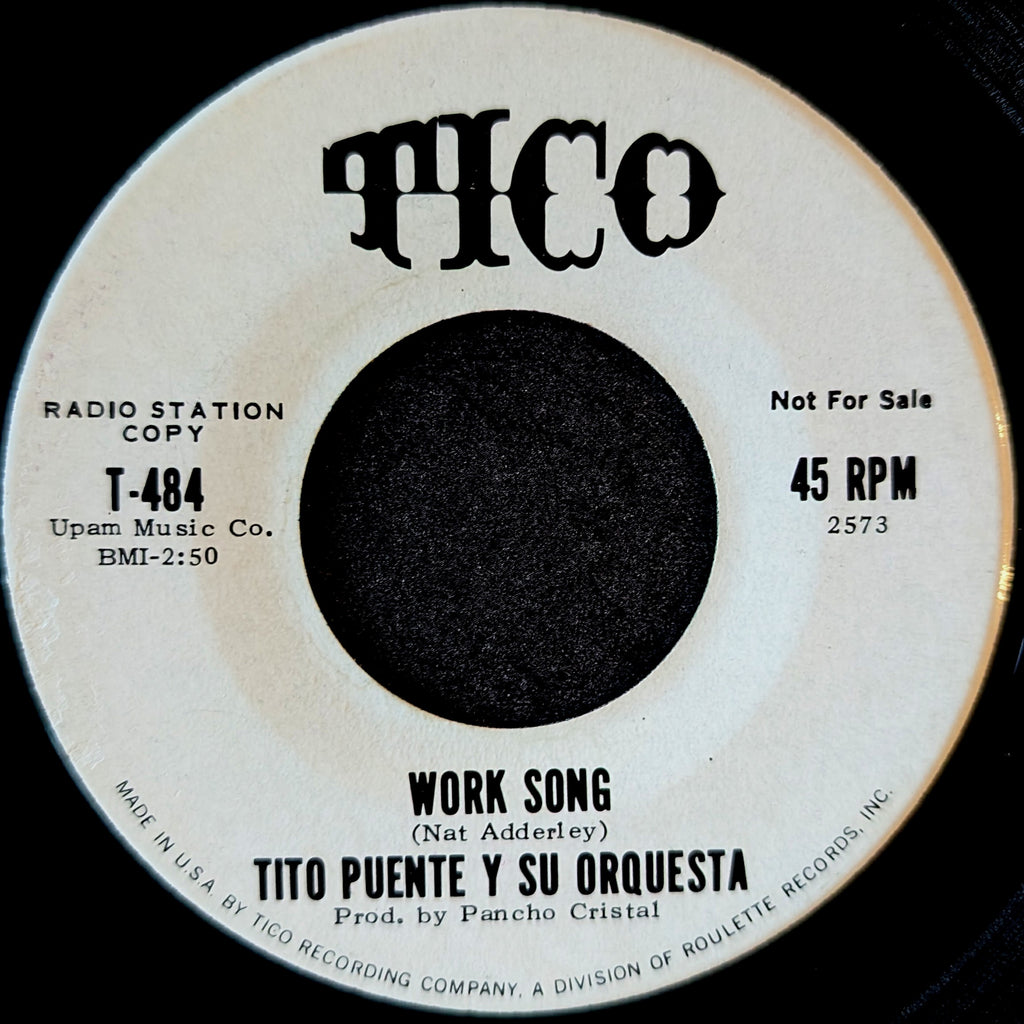 Tito Puente y Su Orquesta-Work song/Fat mama