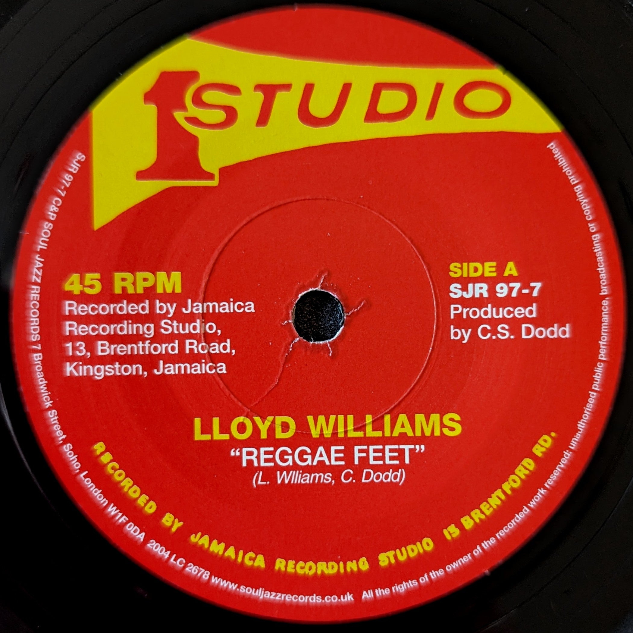 Lloyd williams-Cedric Im Brooks-Reggae Feet/Shaft