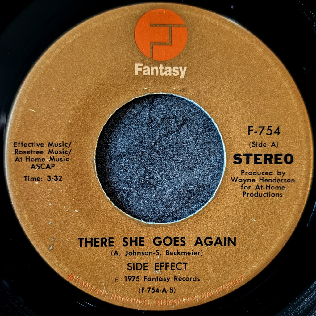 Side Effect-There she goes again/What the heck,Let's discotheque