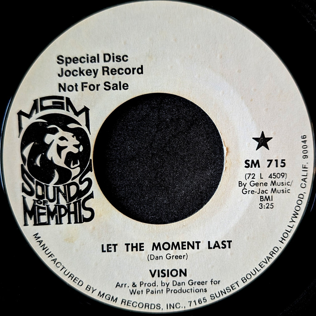 Vision-Let the moment last/Play the game