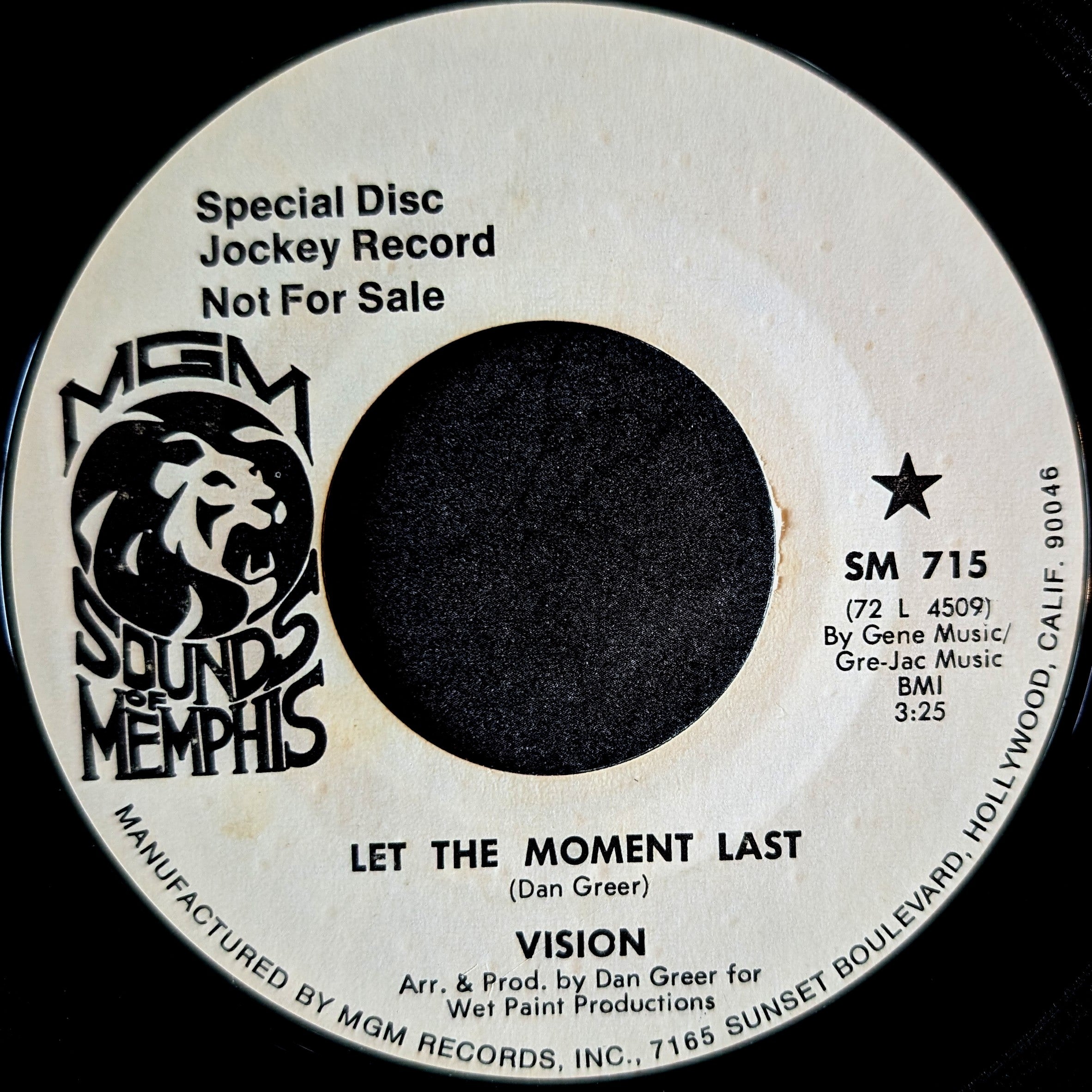 Vision-Let the moment last/Play the game