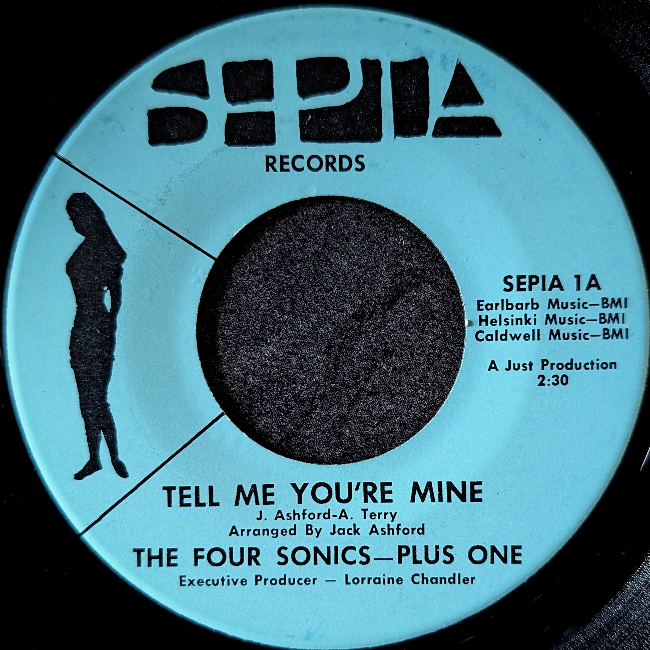 The Four Sonics-Plus one-Tell me You're mine/Lost without you