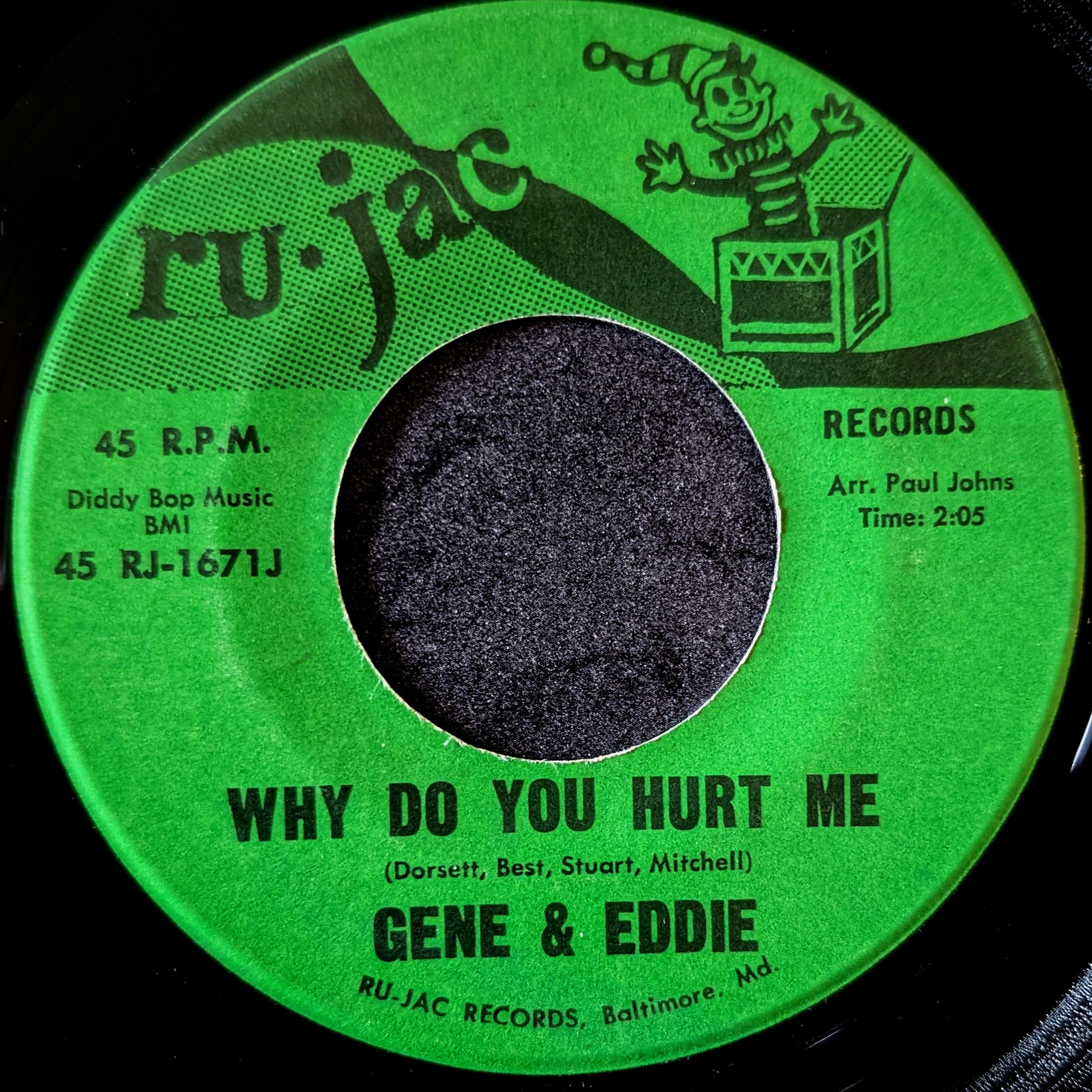 Gene & Eddie-Darling I love you/ Why do you hurt me