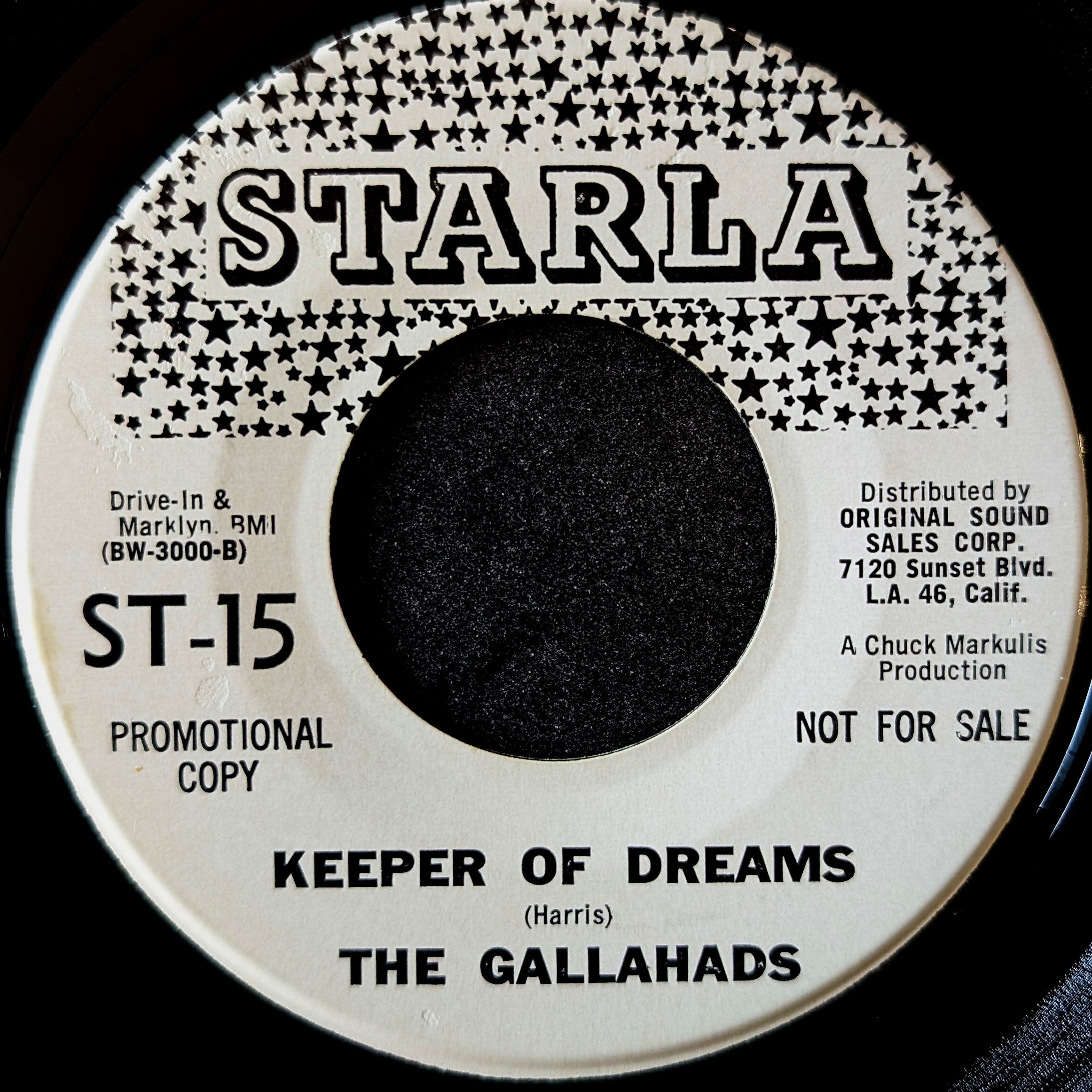 The Gallahads-Sad Girl/Keeper of Dreams