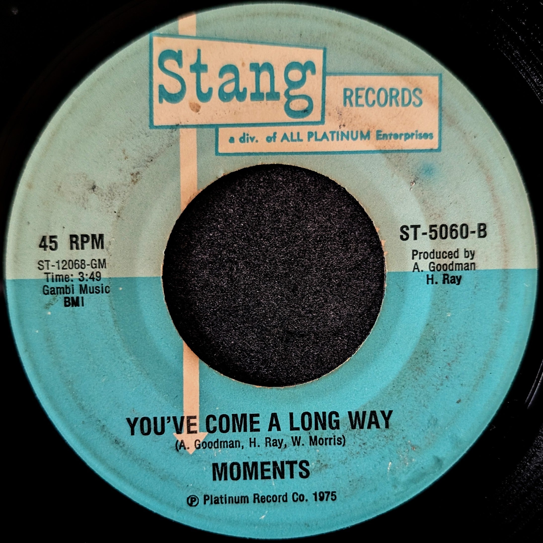 Moments-Look at me(I'm in love)/ You're come a long way