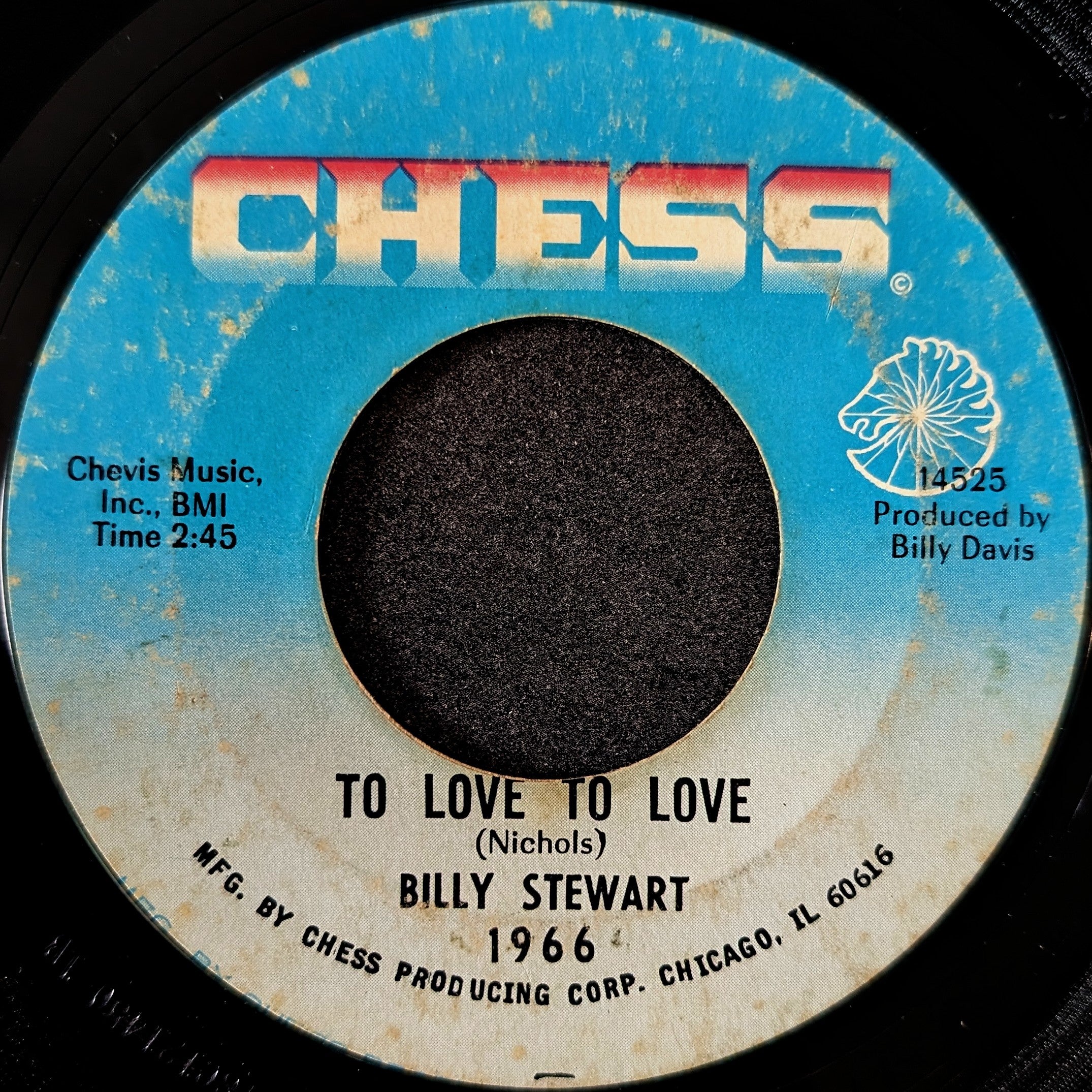 Billy Stewart-Summertime/ To love To love