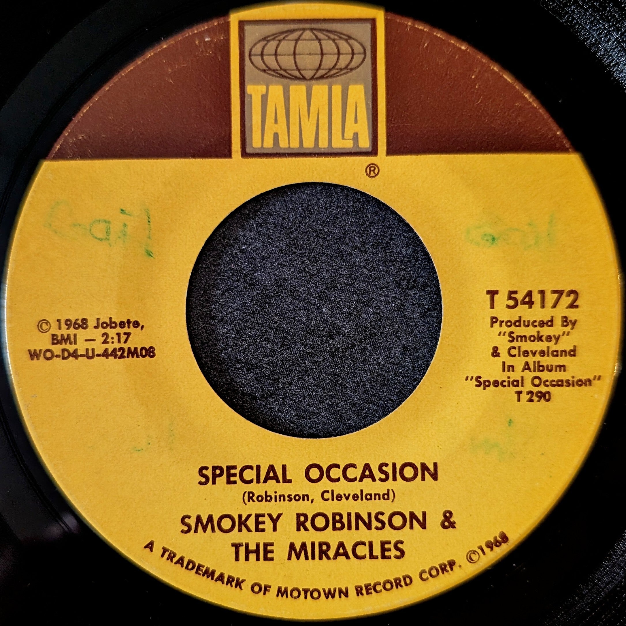 Smokey Robinson & The Miracles-Special occasion/Give her up
