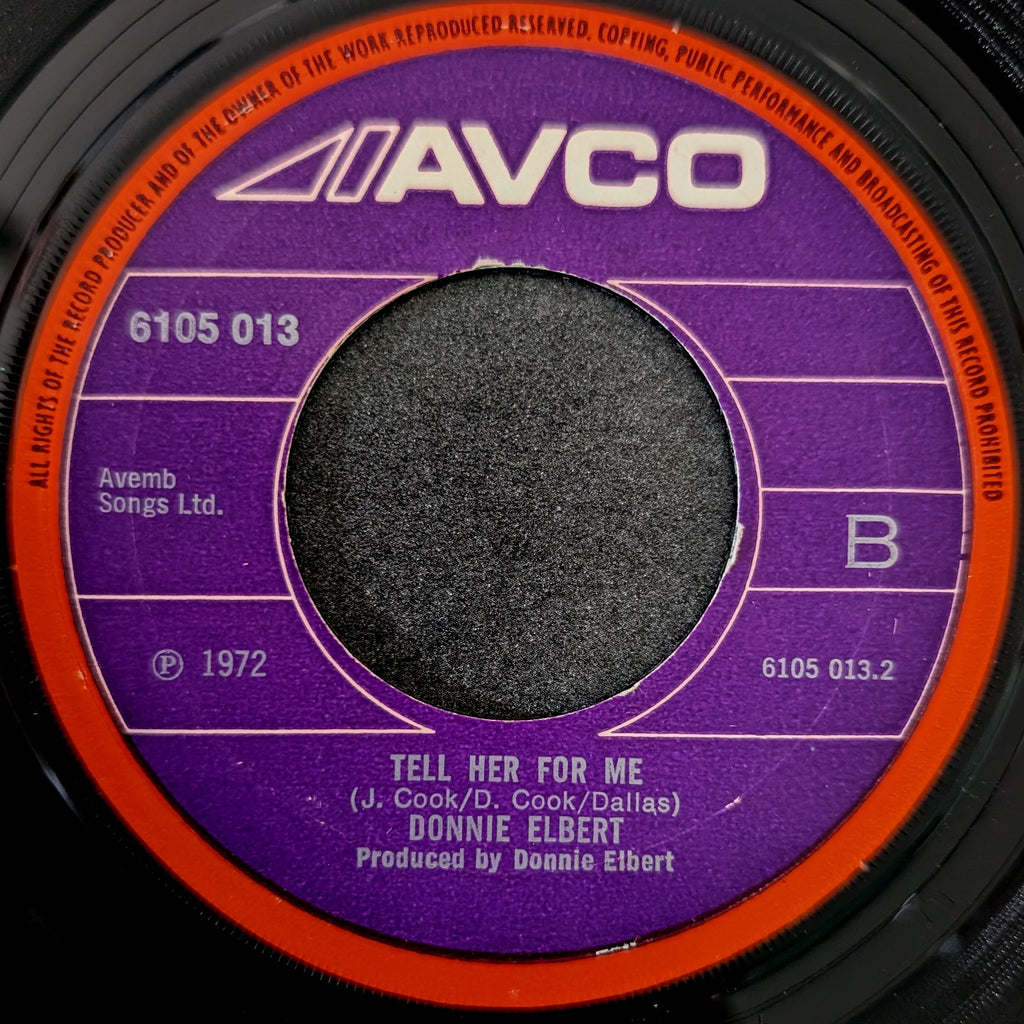 Donnie Elbert-OOO Baby Baby/ Tell her for me