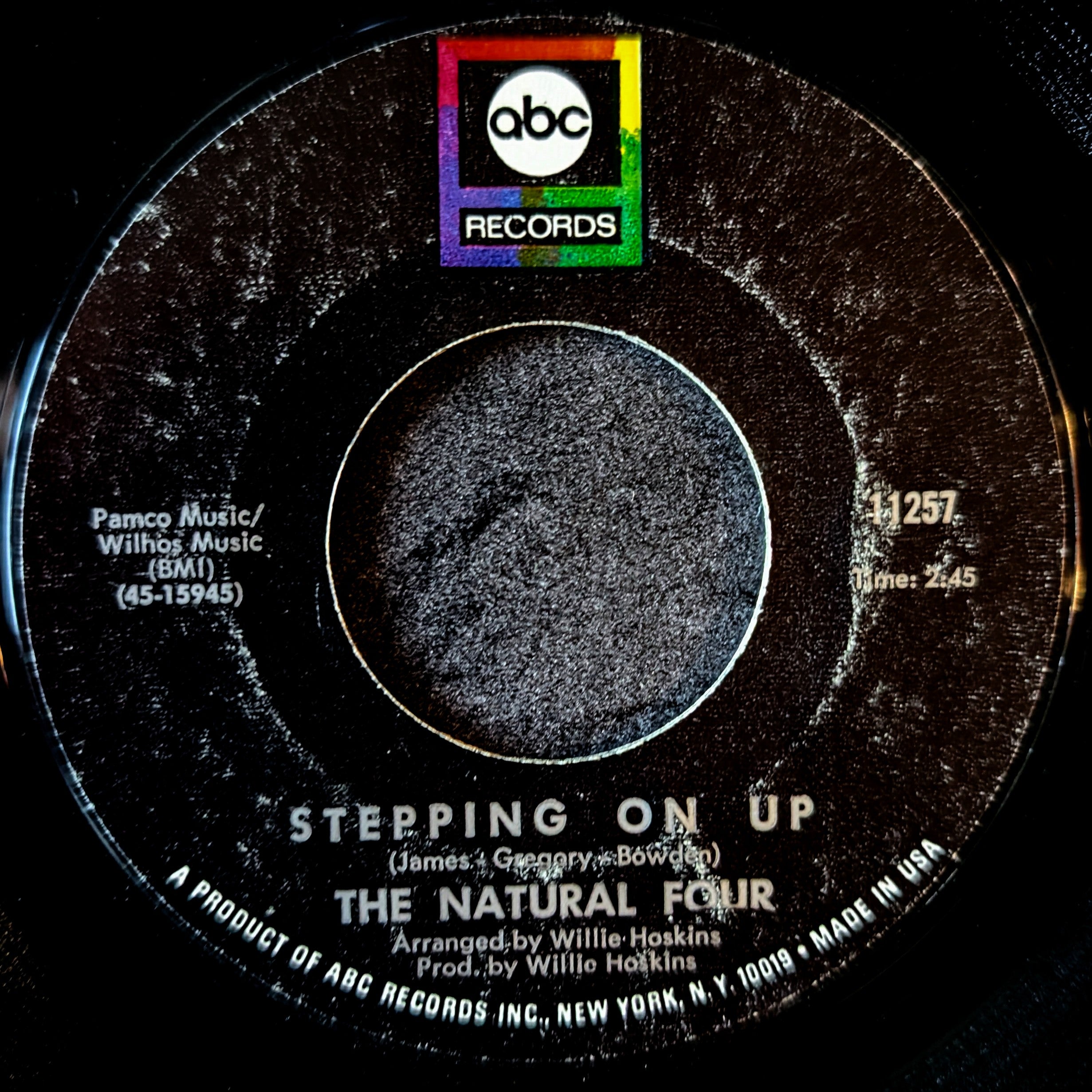 The Natural Four-Message from a black man/ Stepping on up