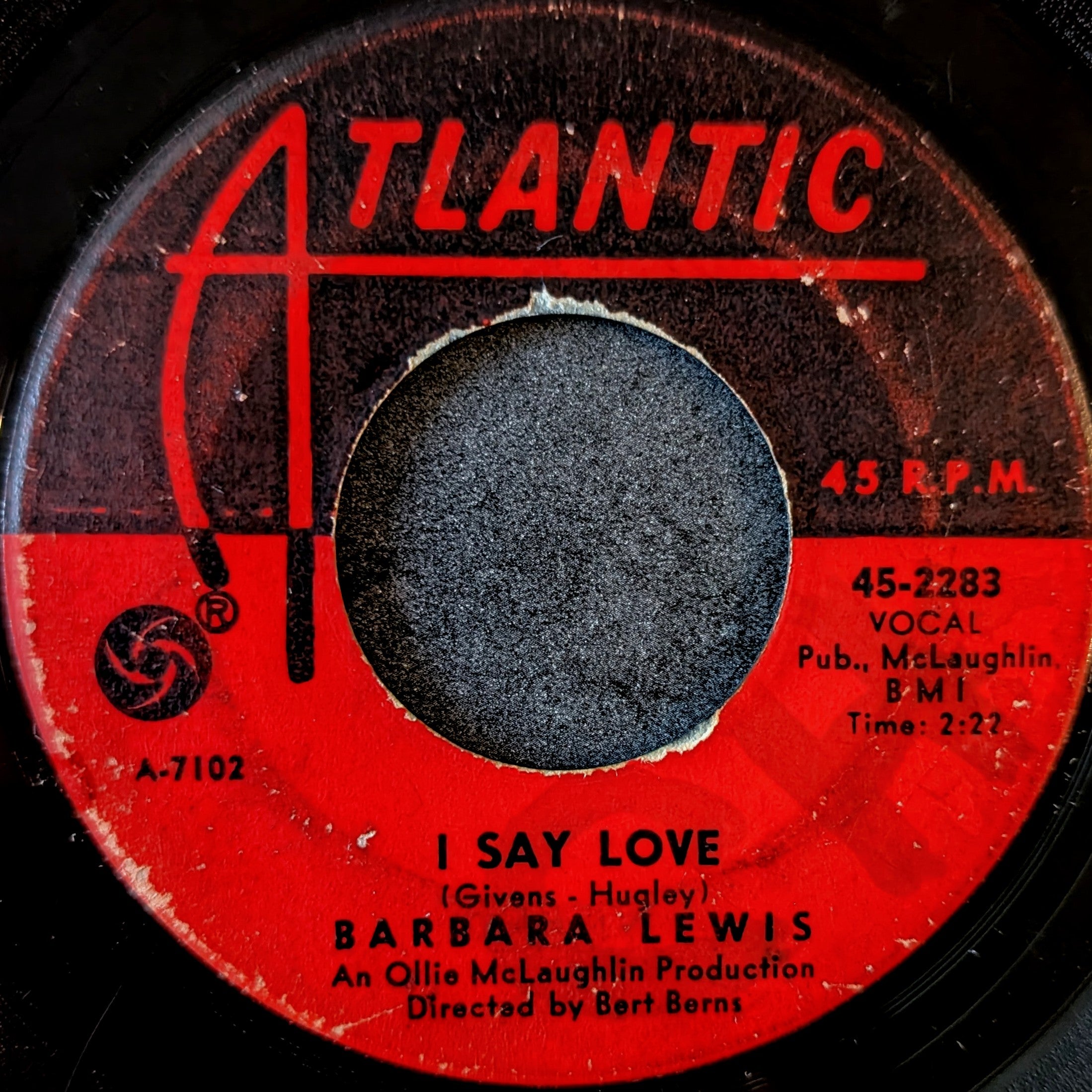 Barbara Lewis-Baby I'm yours/I say love
