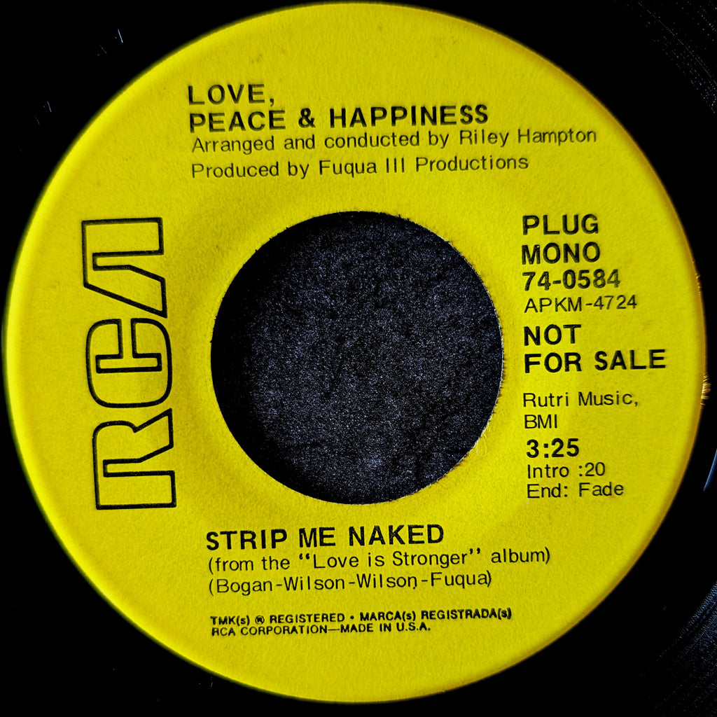 Love,Peace & Happiness-Unborn Child/ Strip me naked