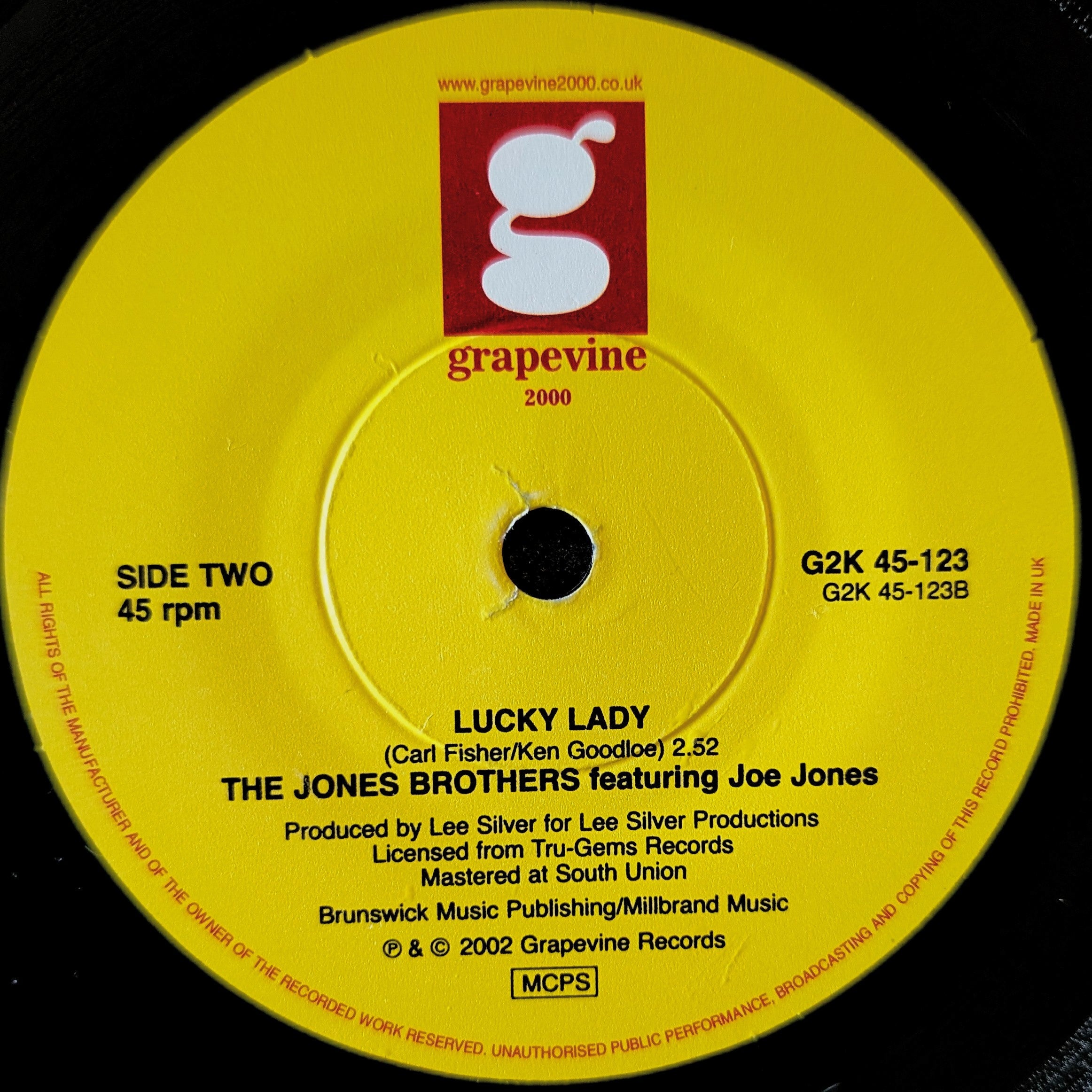 The Jones Brothers Feat Joe Joes-Good old days/ Lucky Lady