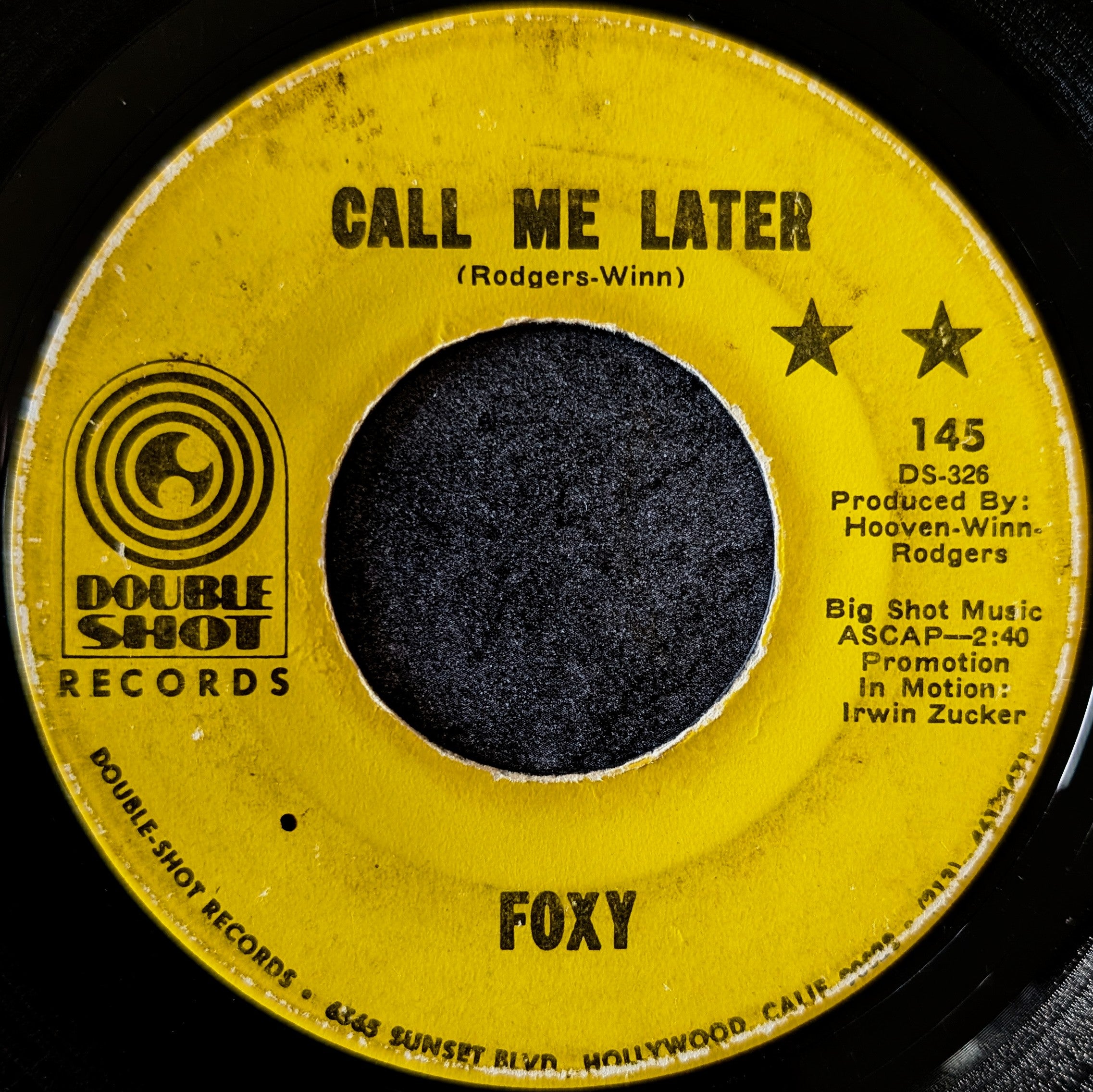 Foxy-Call me later/I like the way you love me
