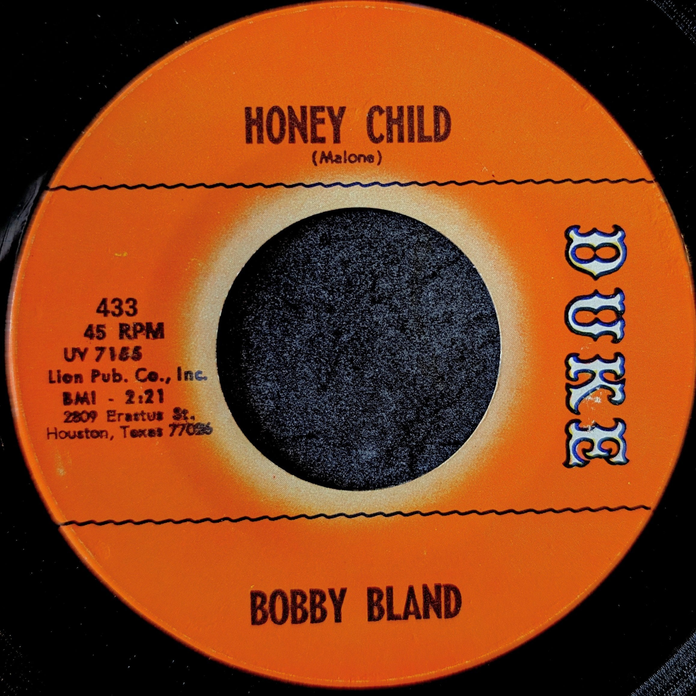 Bobby Bland - Honey Child / A Piece of Gold