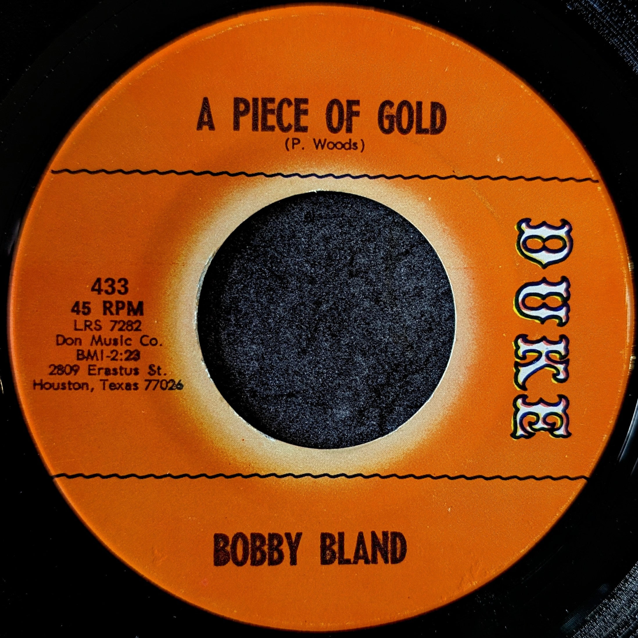 Bobby Bland - Honey Child / A Piece of Gold