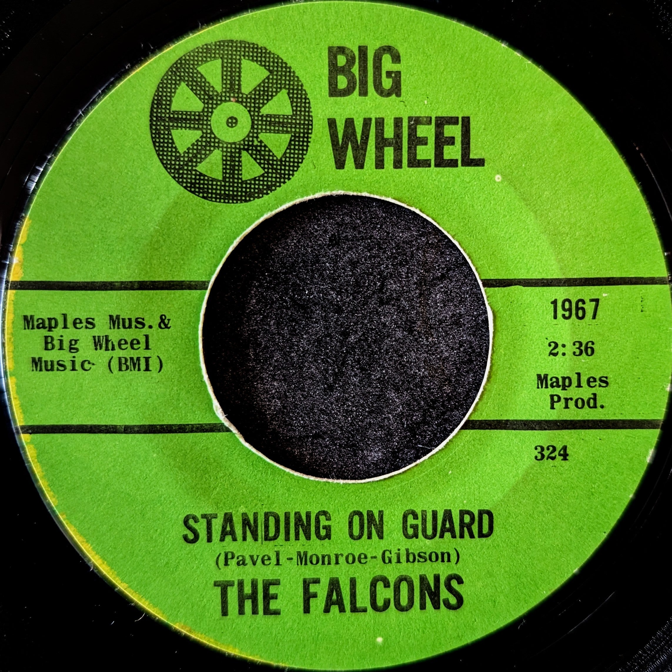 The Falcons-I can't help it/ Standing on guard