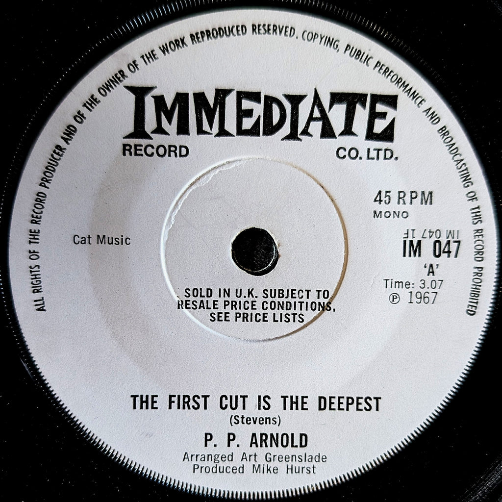 P.P Arnold-The first cut is the deepest/Speak to me