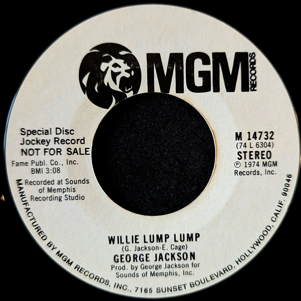 George Jackson-How can I get next to you?/ Willie lump lump