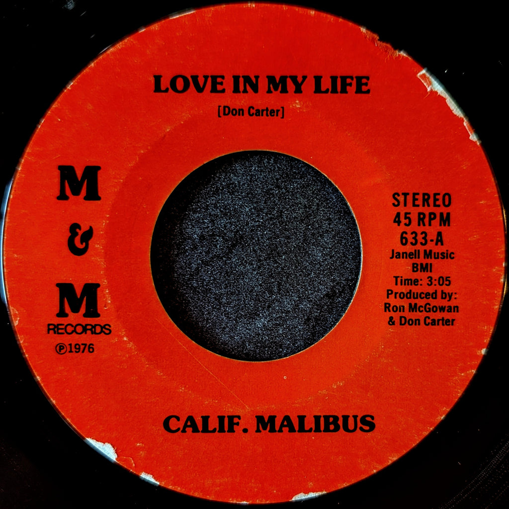 Calif.Malibus-Love is in my life/I stand alone