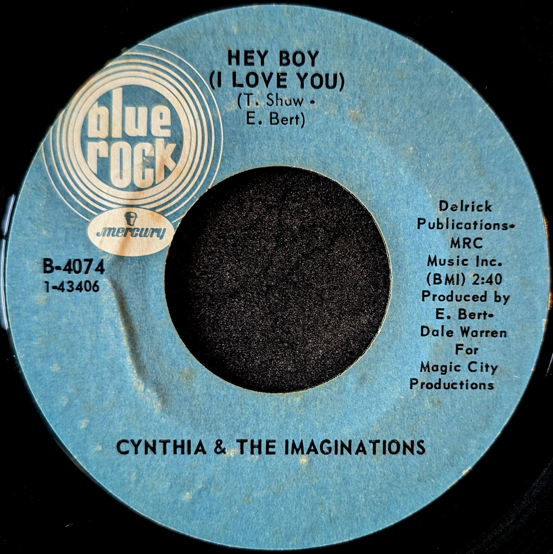 Cynthia & The Imaginations-Hey boy(I love you)/Love is real