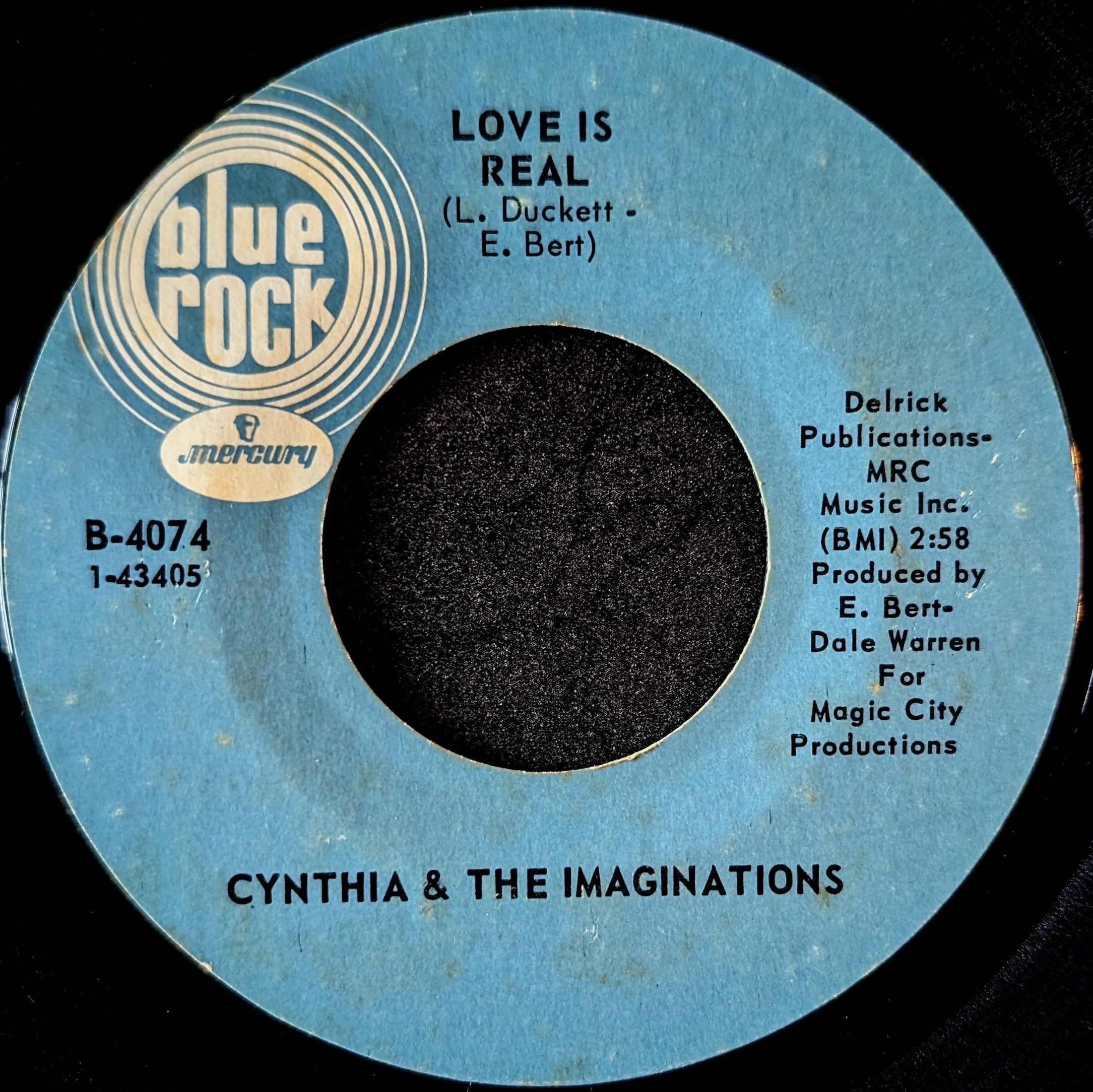 Cynthia & The Imaginations-Hey boy(I love you)/Love is real