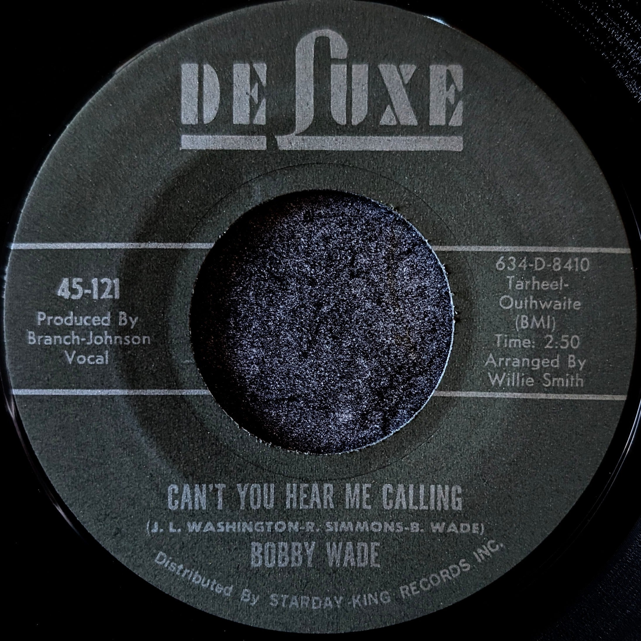 Bobby Wade-Can't you hear me calling/For walls and one window