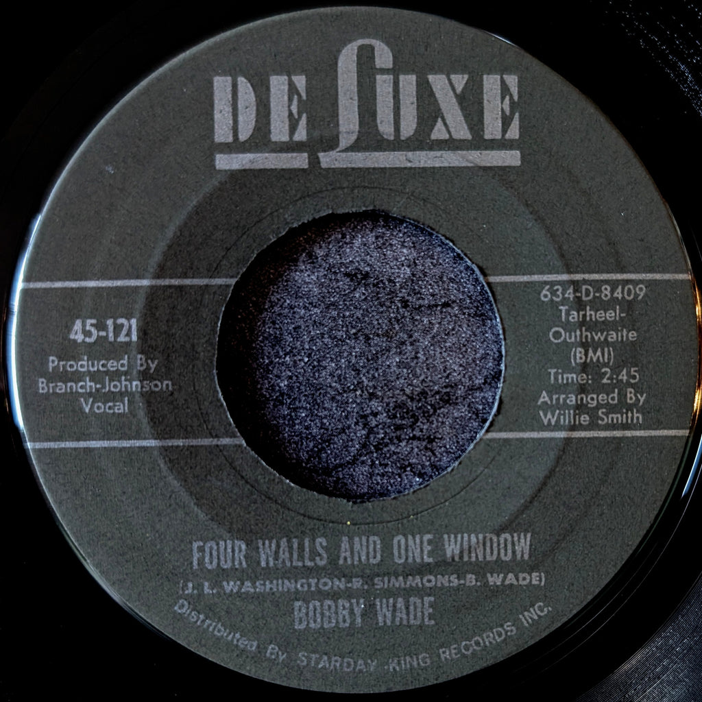 Bobby Wade-Can't you hear me calling/For walls and one window