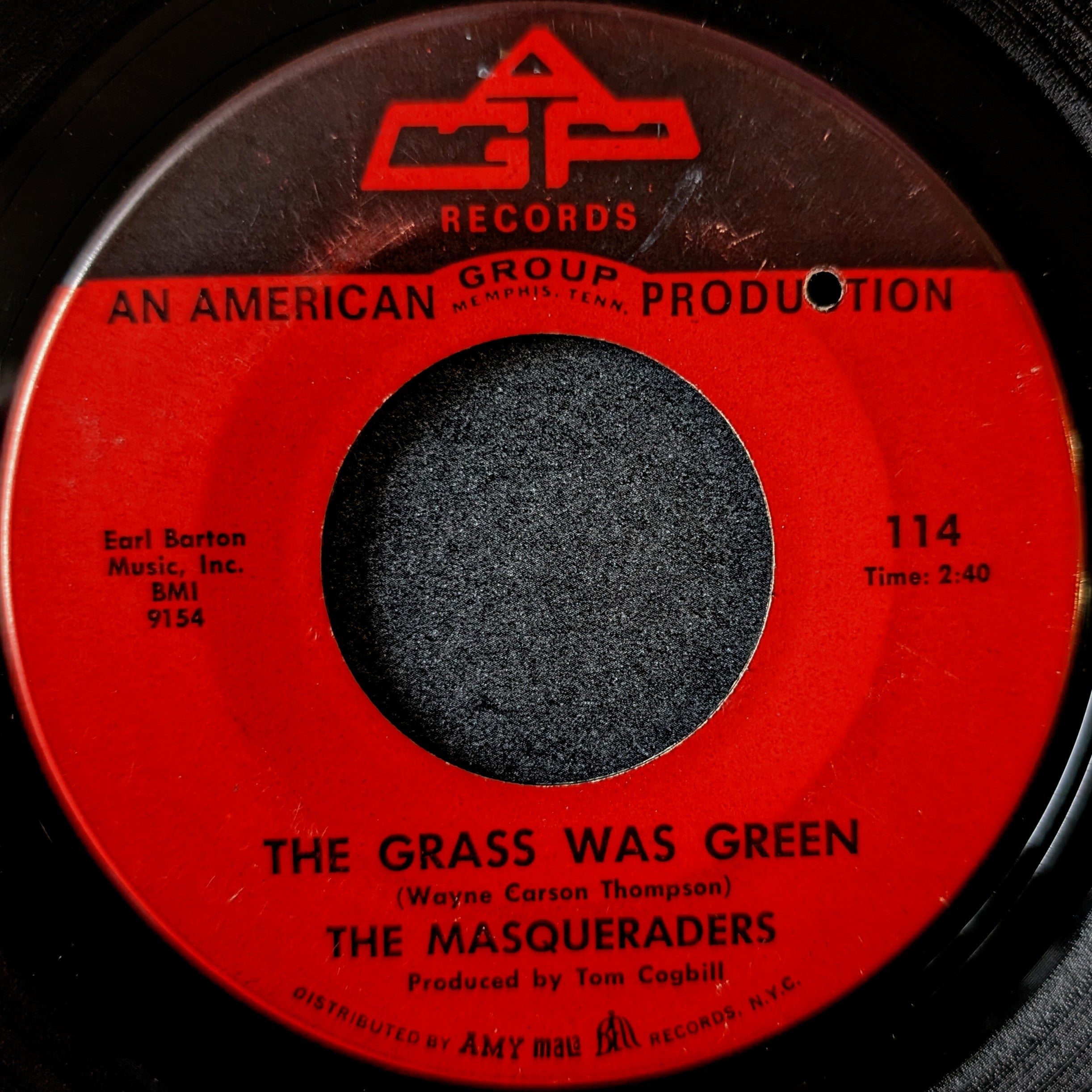 The Masqueraders-The grass was green/Say it