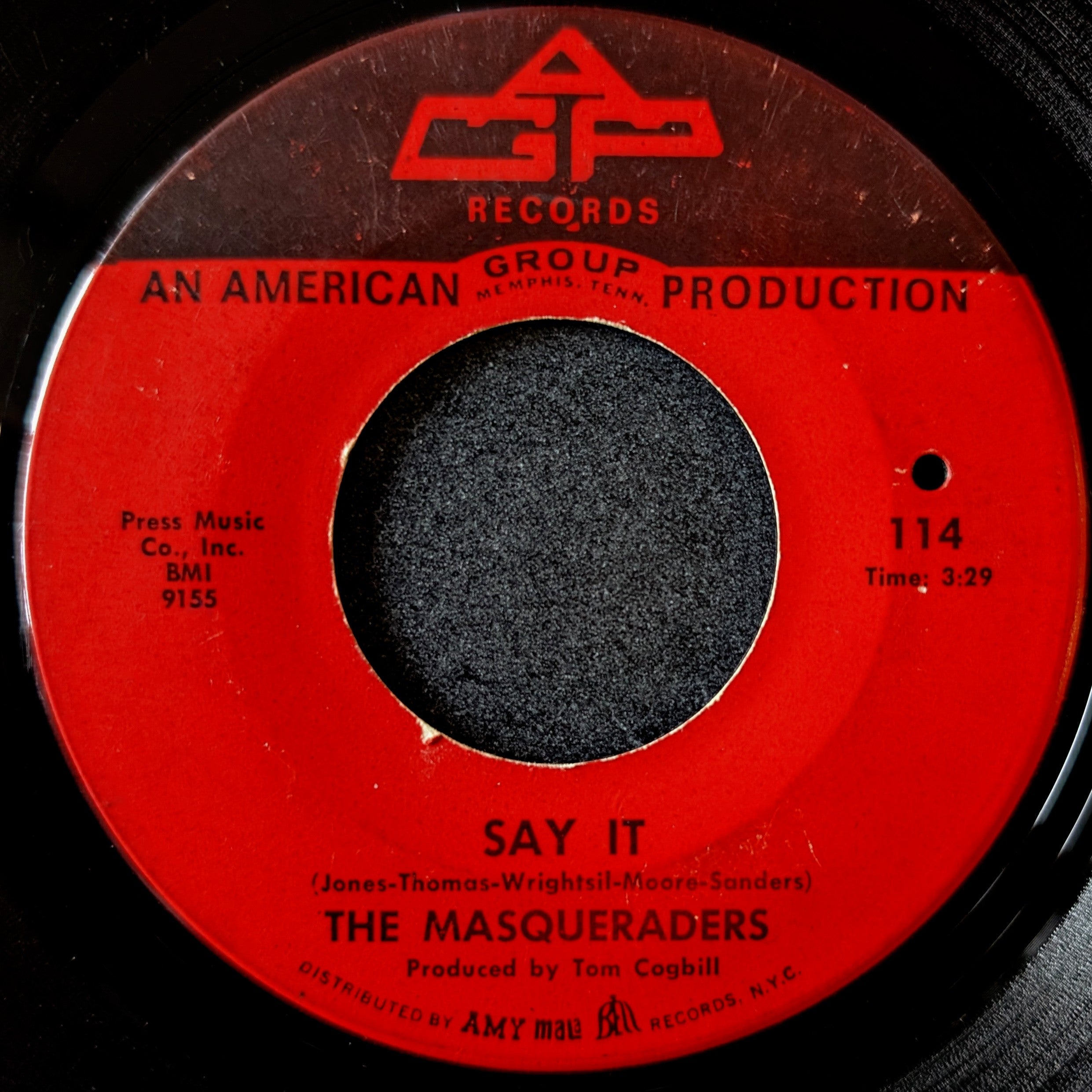 The Masqueraders-The grass was green/Say it
