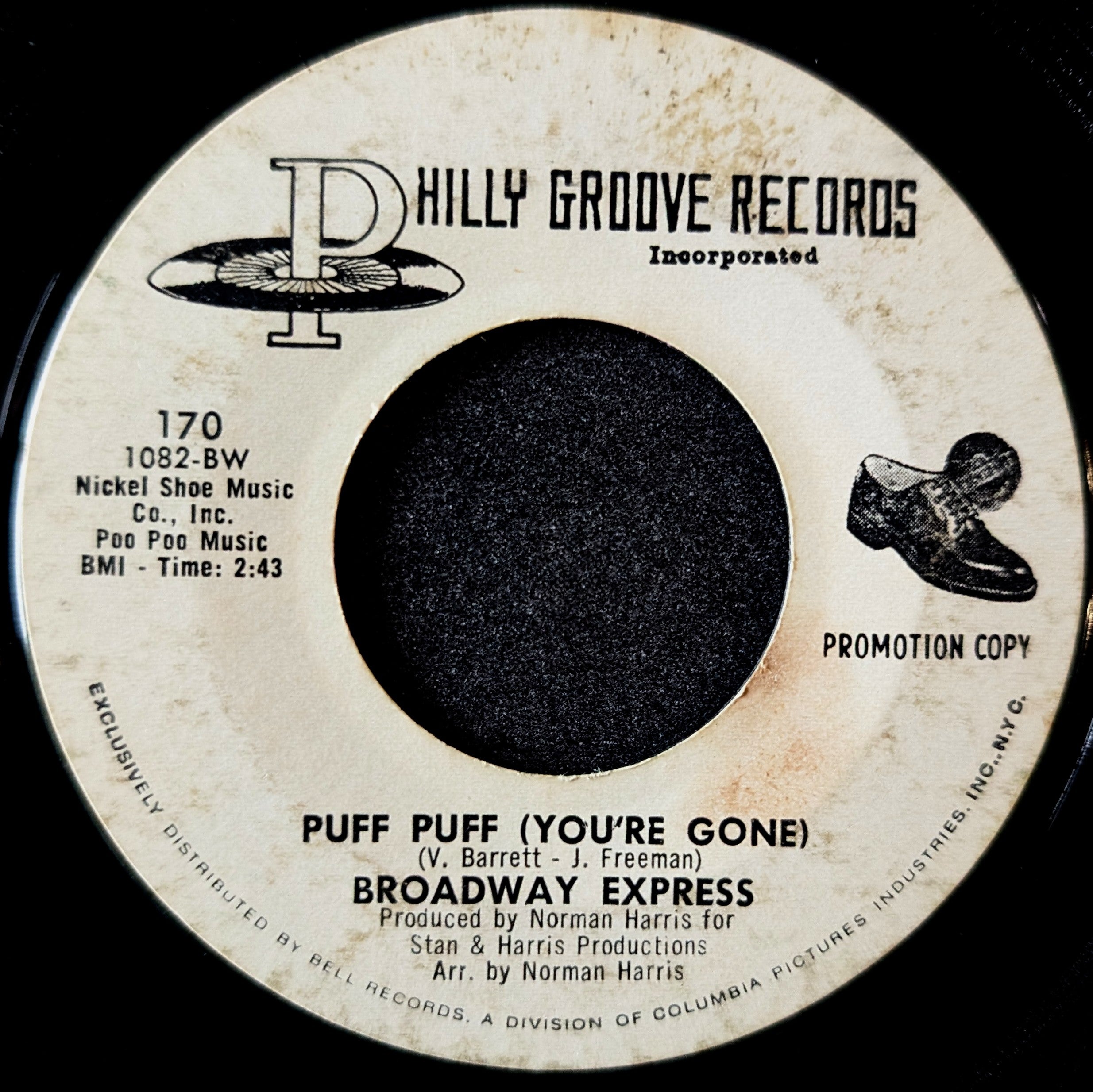Broadway Express-Didn't we make it(Didn't we)/ Puff Puff(You're gone)