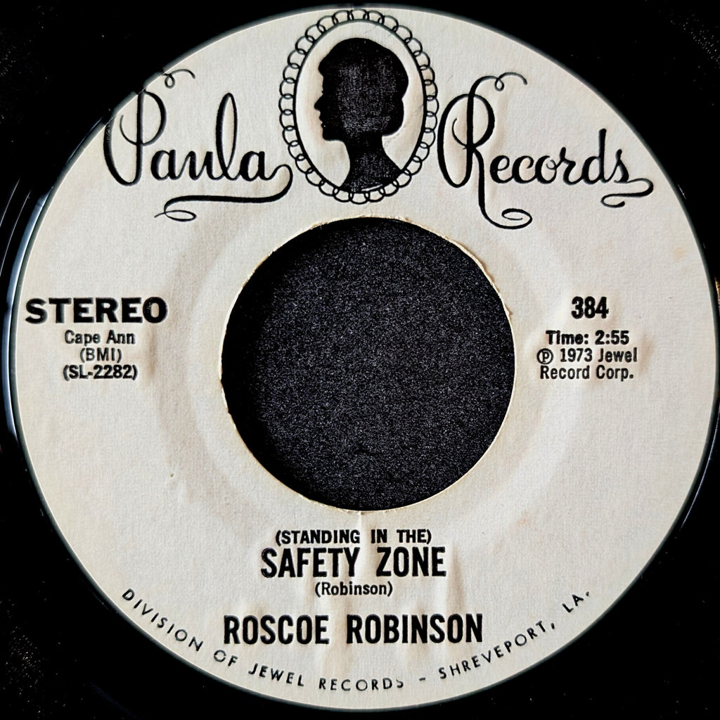 Roscoe Robinson-You Qualify/(Standing in the)Safety zone