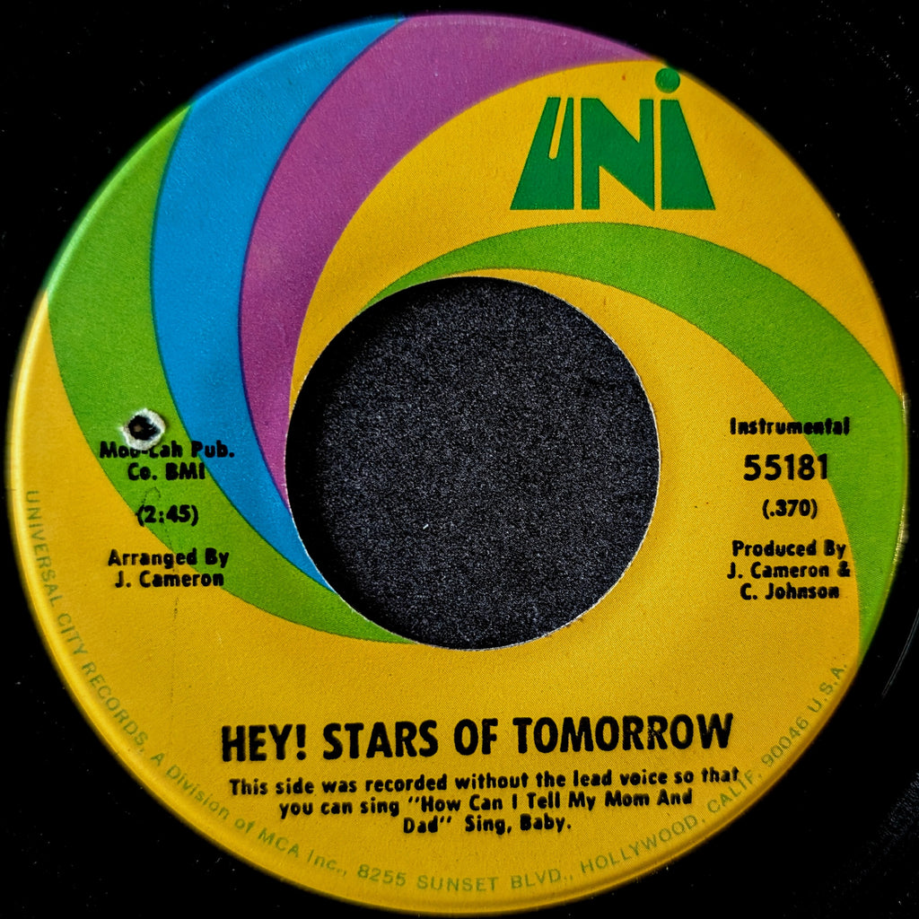 The Lovelites-How can I tell my mom and dad/Hey! Star of tomorrow
