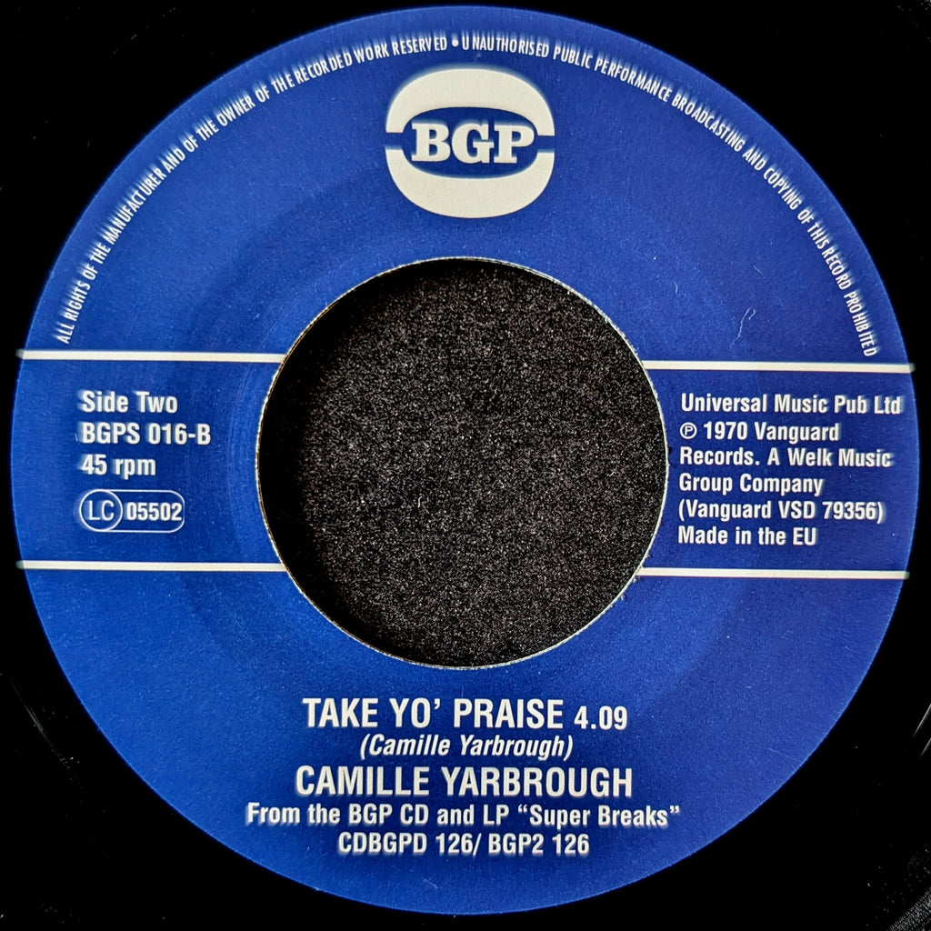 Jean Jacques Perrey-Camille Yarbrough-EVA/Take yo' Praise
