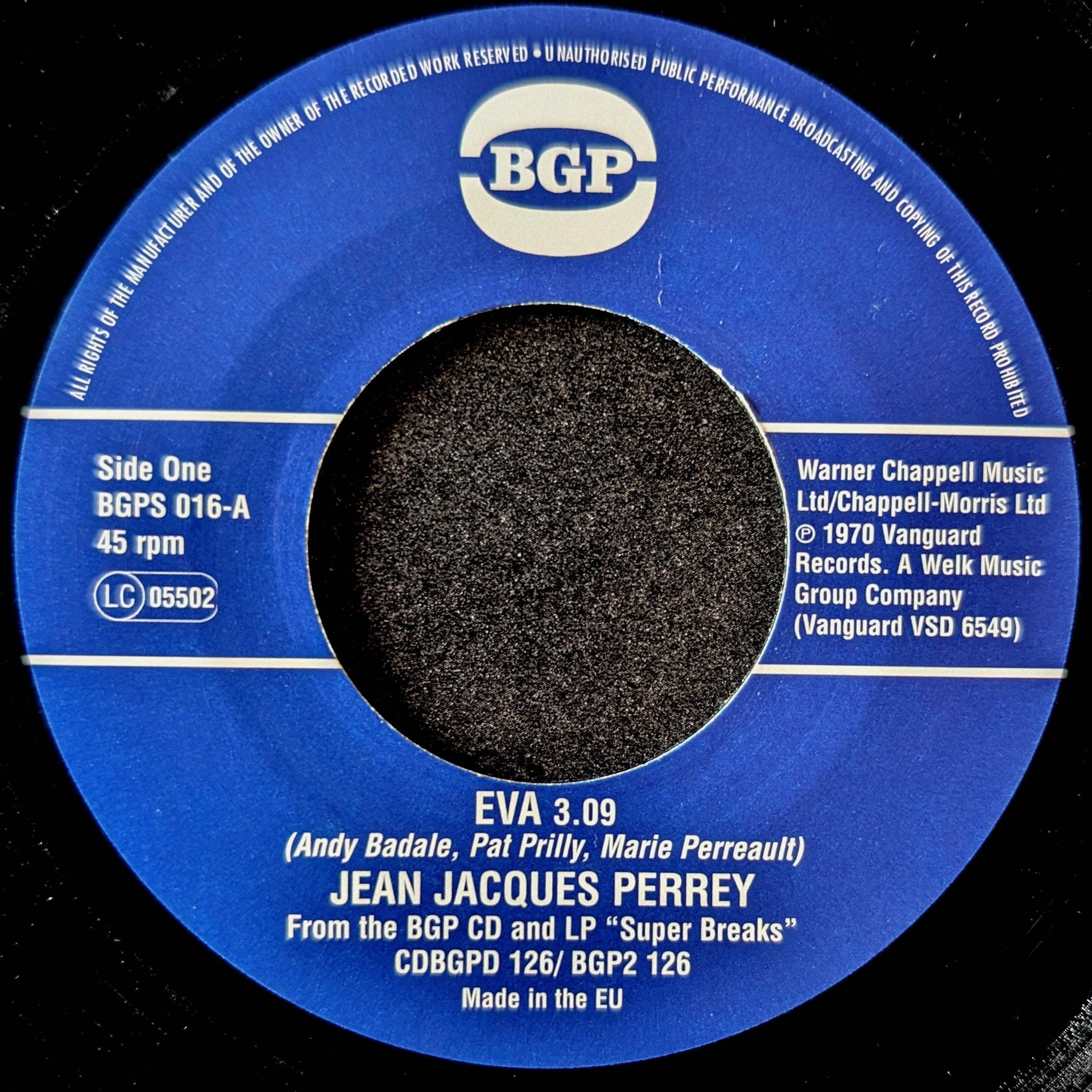 Jean Jacques Perrey-Camille Yarbrough-EVA/Take yo' Praise