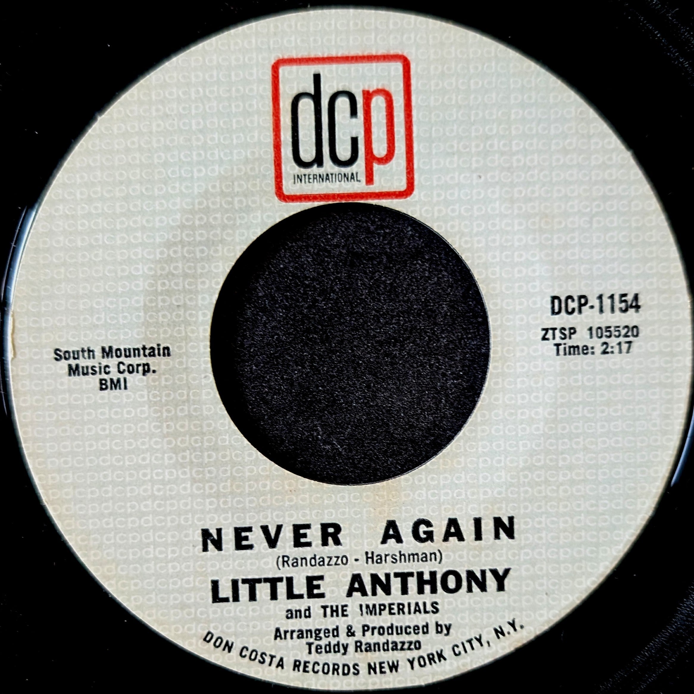 Little Anthony and The Imperials-Hurt/ Never Again
