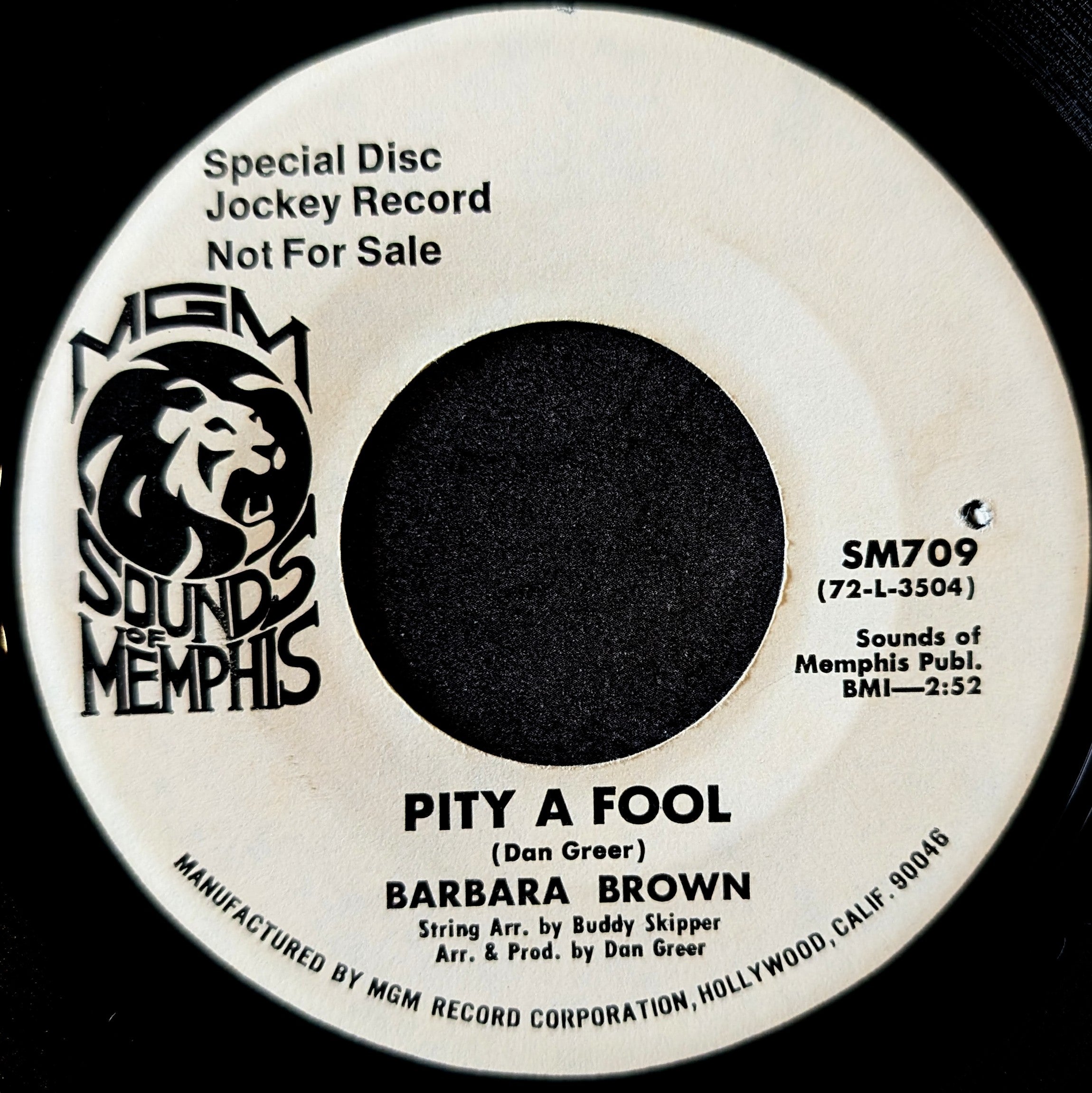 Barbara Brown-If it's good to you(It's good for you)/Pity a fool